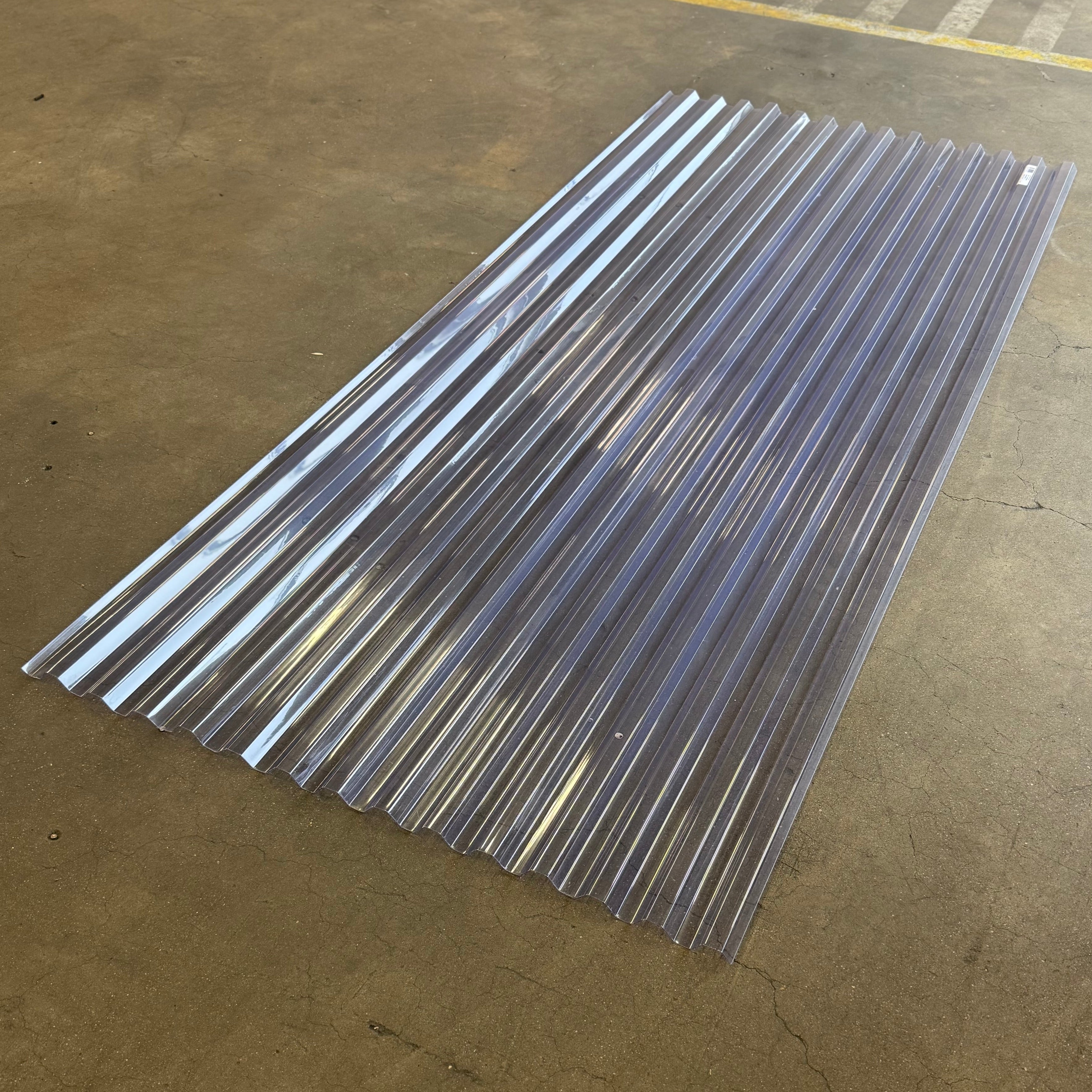 Takplast Korrugerad PVC Klar 0,9mm