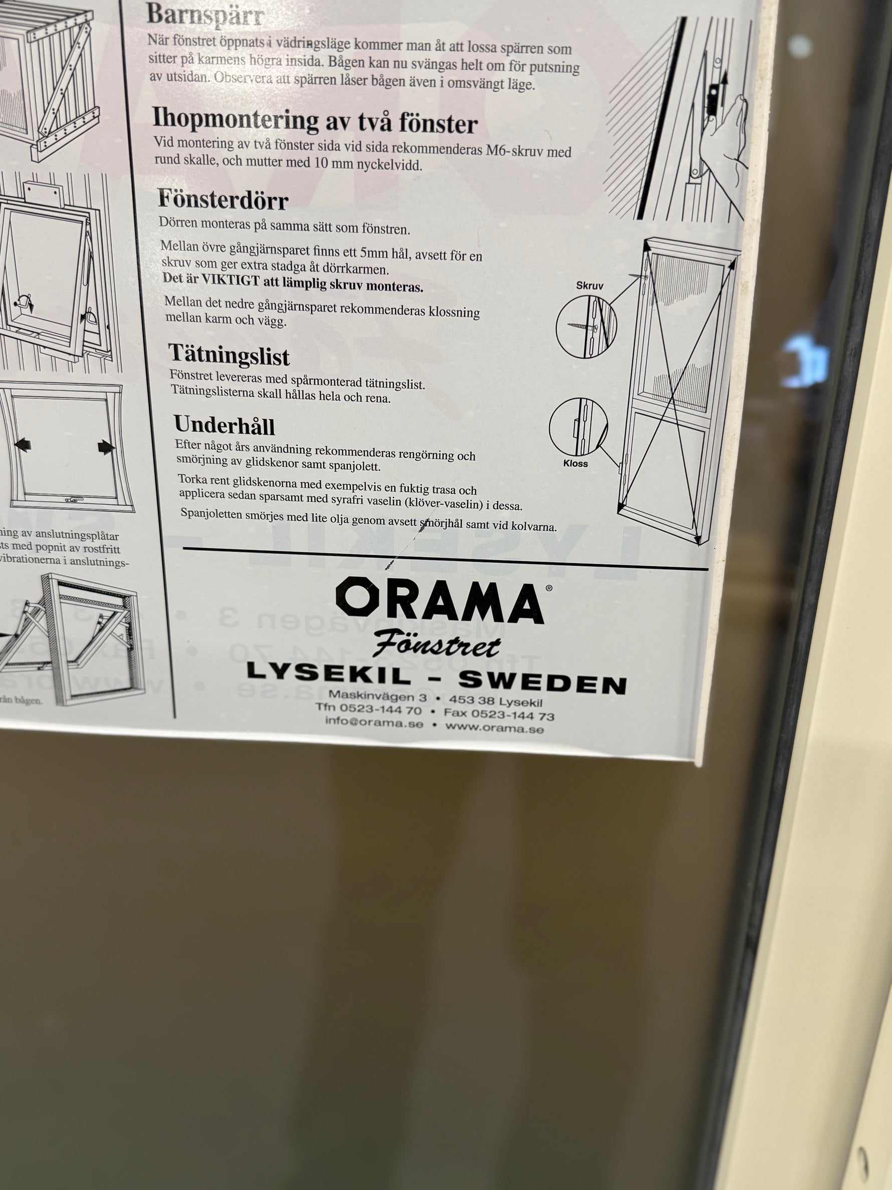 Fönster 68x138 cm Alu/Komposit Frostad Vit - Spirec