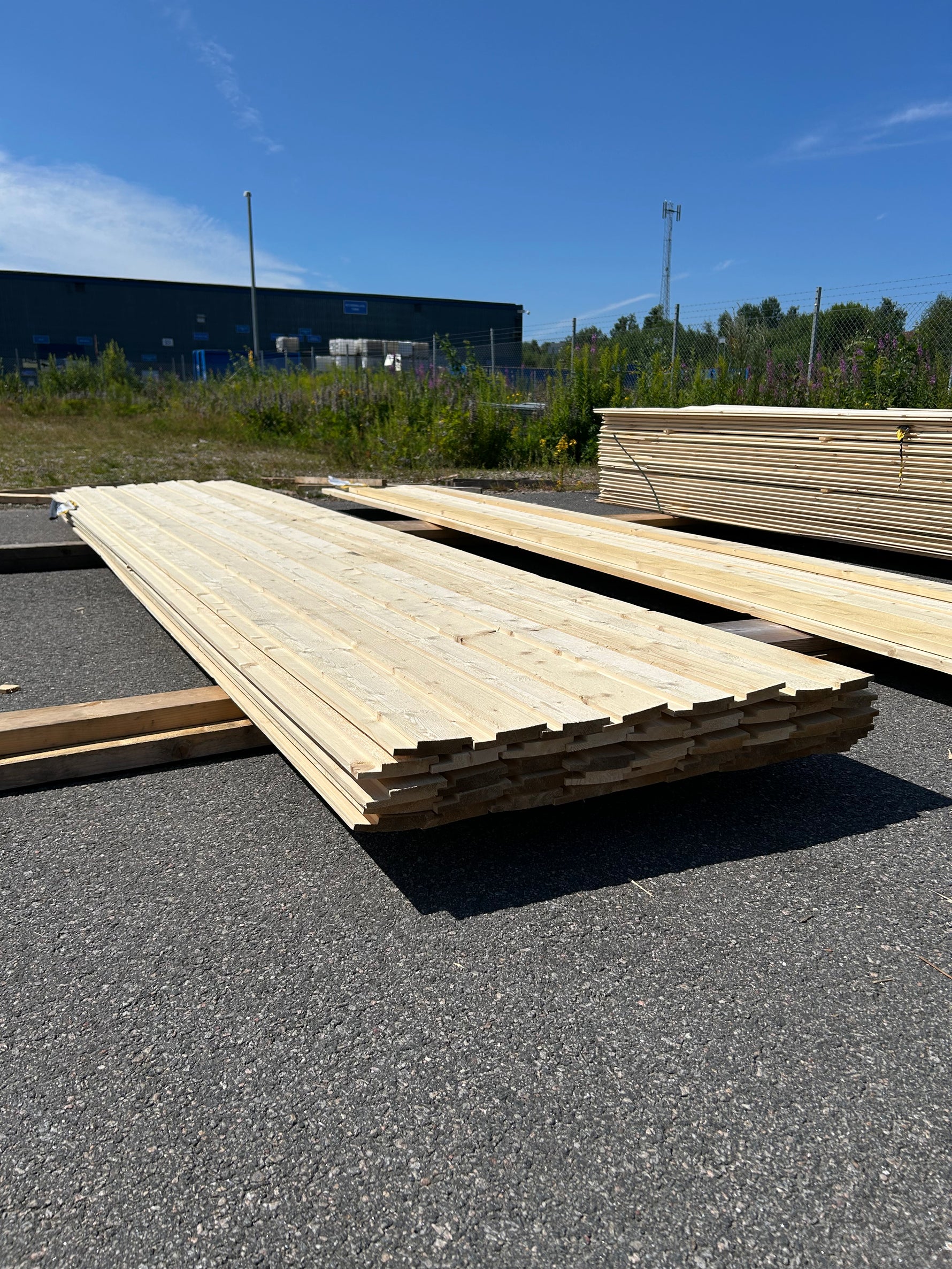 Paket Elingepanel 22x120mm 4.50m 44st Obehandlad