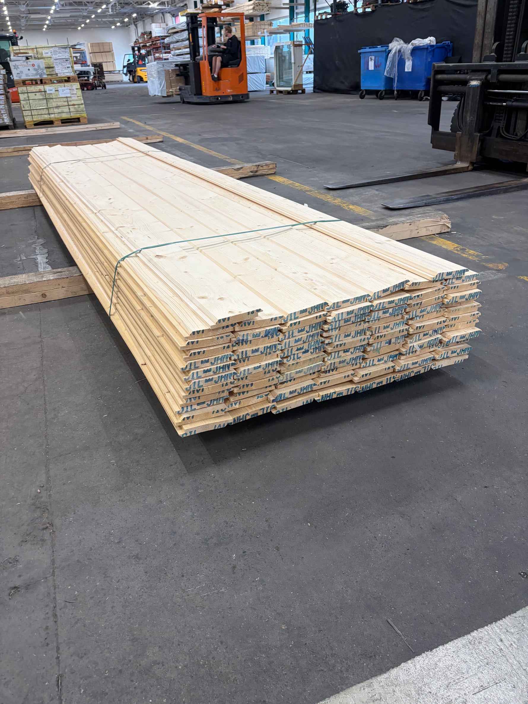 Paket Ytterpanel Dubbelfas 22x145mm, 4,2 m – 79 st- Obehandlad