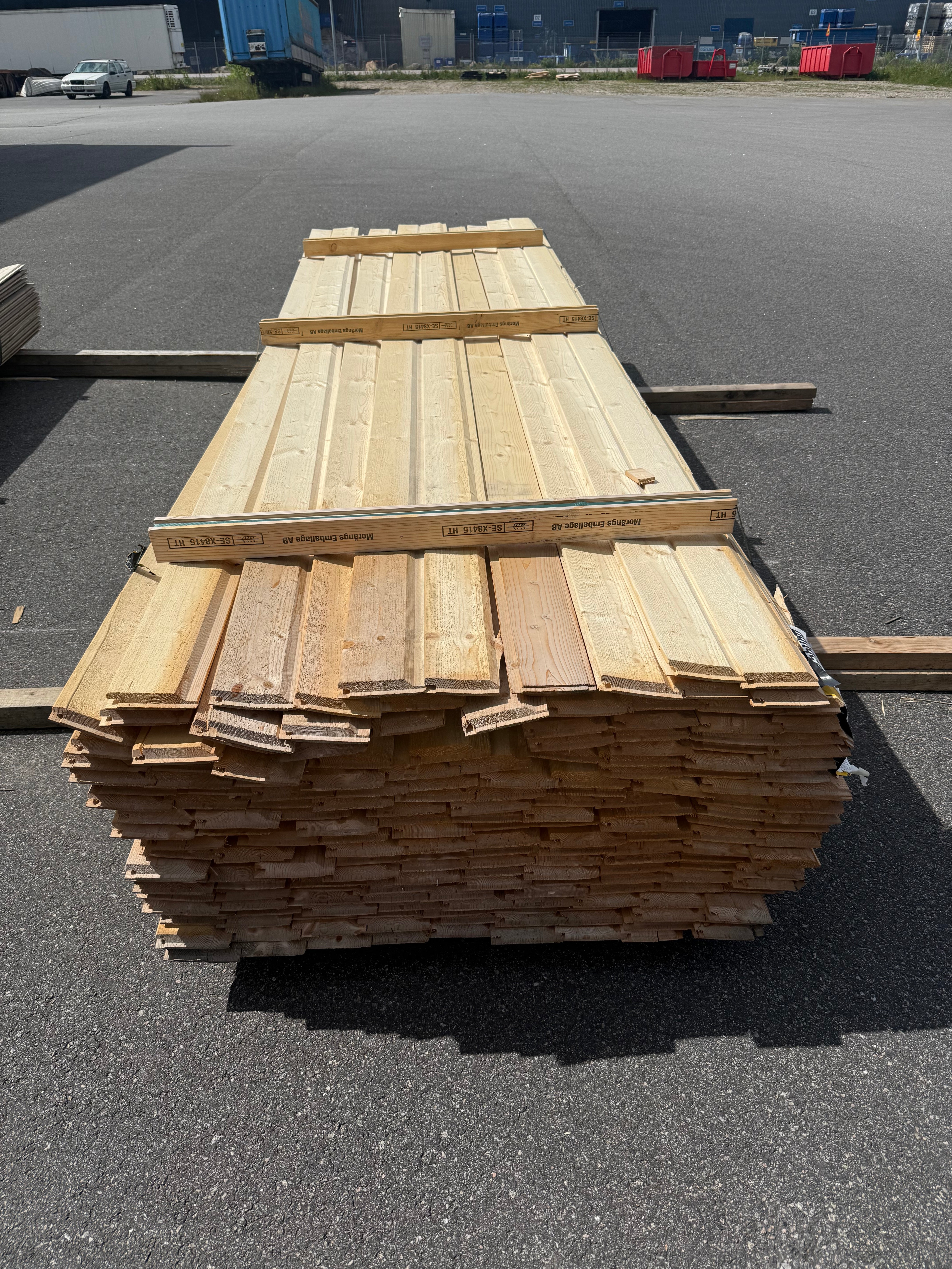 Paket Enkelfas ändspont 22x120 3.60m 189st