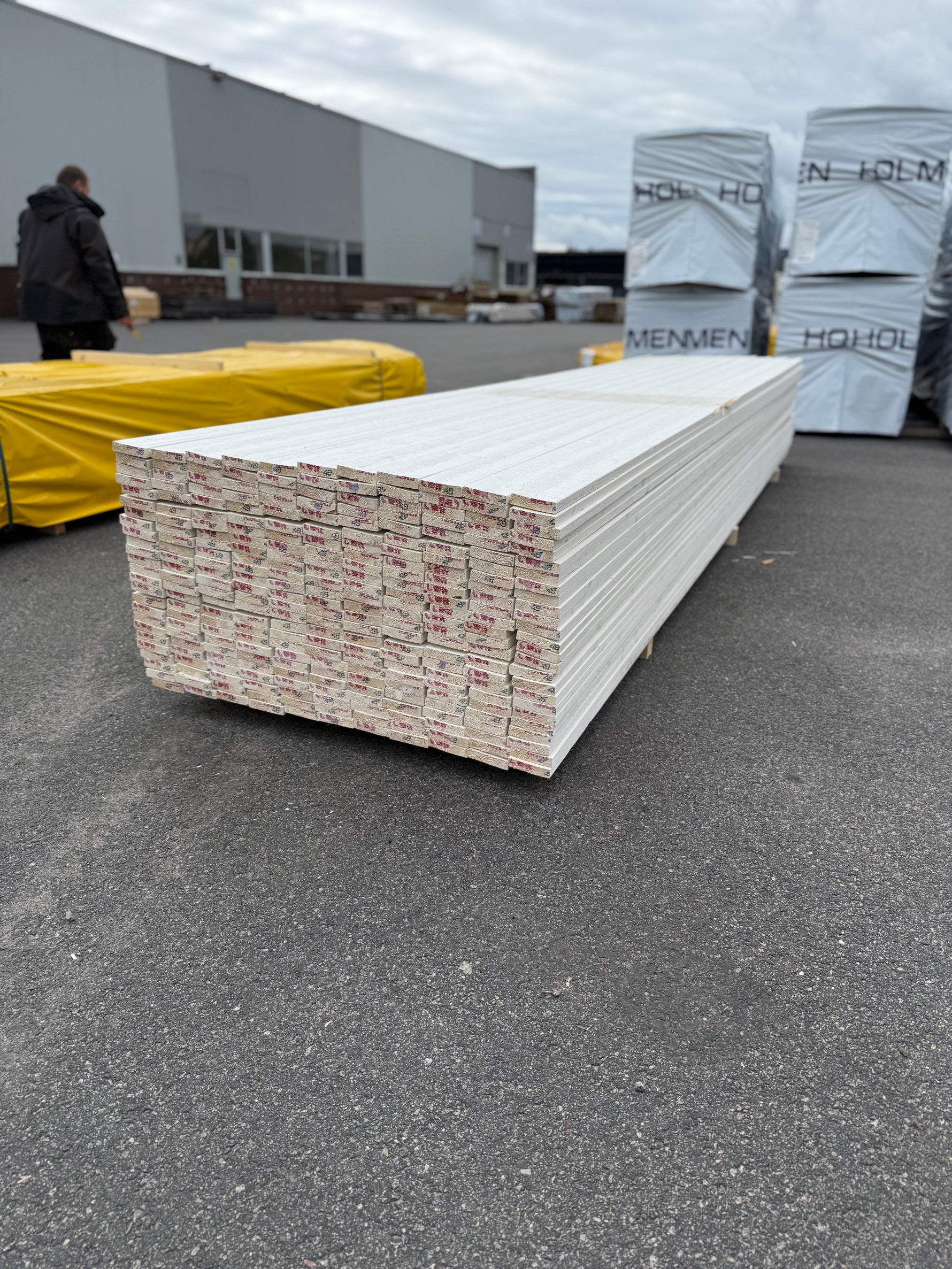 Paket Finsågade Brädor 22x95 mm – 4,80m 275st (Mellanstrukna)