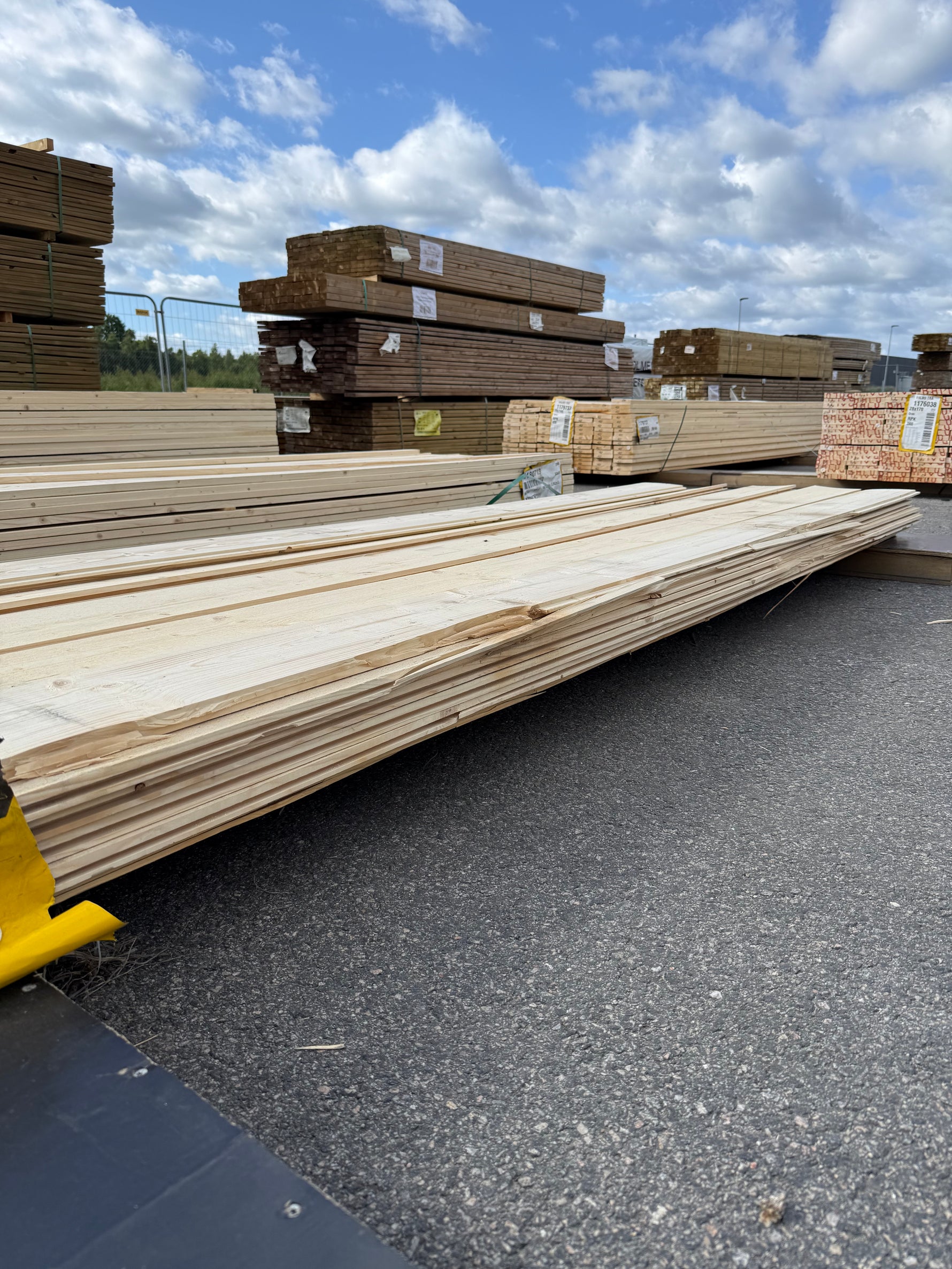 Paket Ytterpanel Spårpanel 22x170mm, 34st 3,30m (Revor)