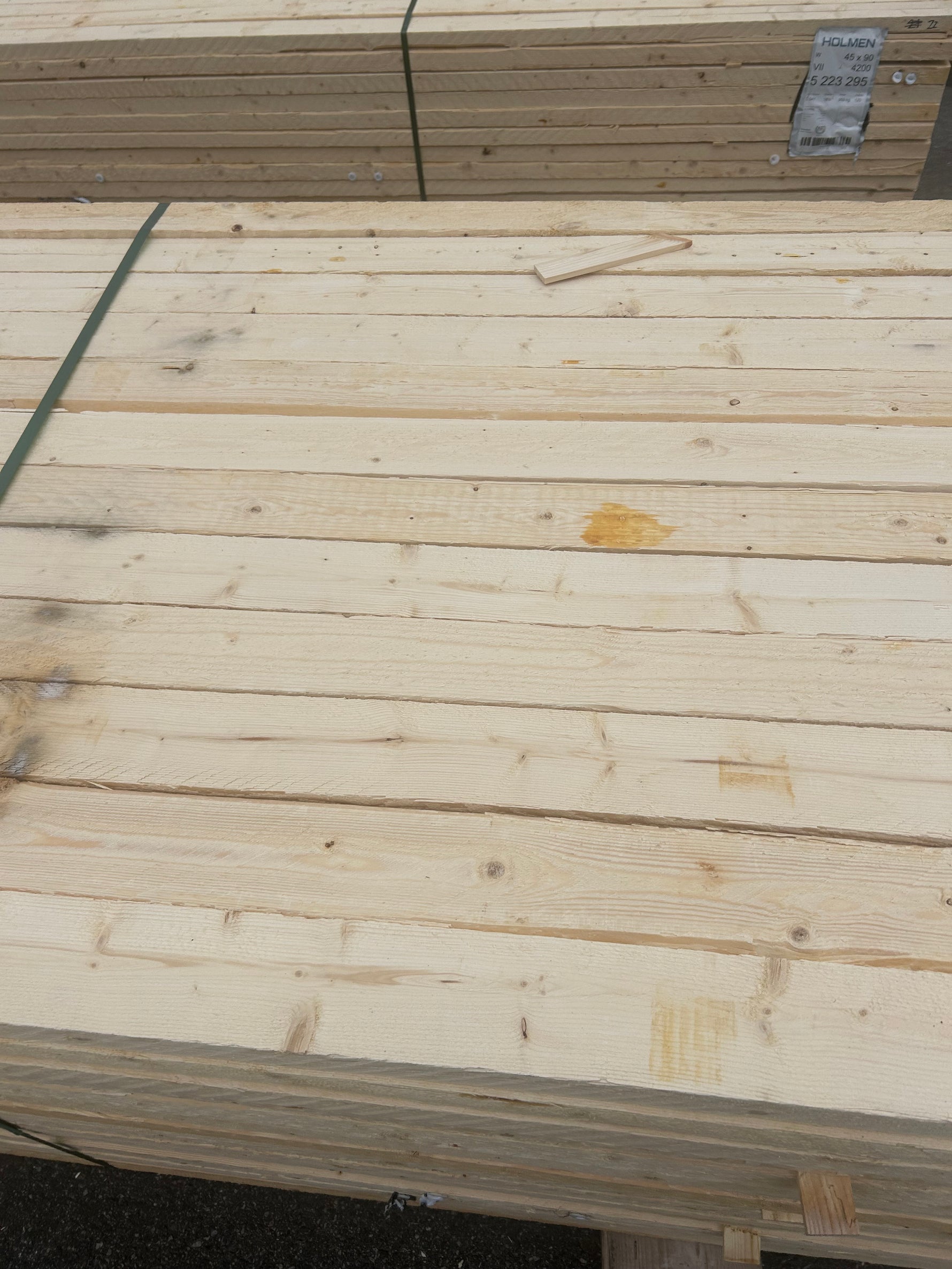 Paket Reglar 45x90mm 4,20m 192st Ohyvlat