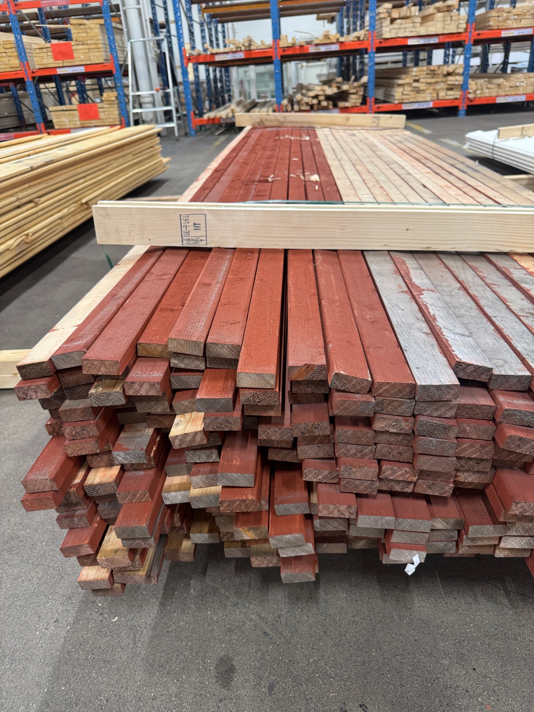Paket Finsågad Läkt 22x45mm 3,60m – 290 st Röd