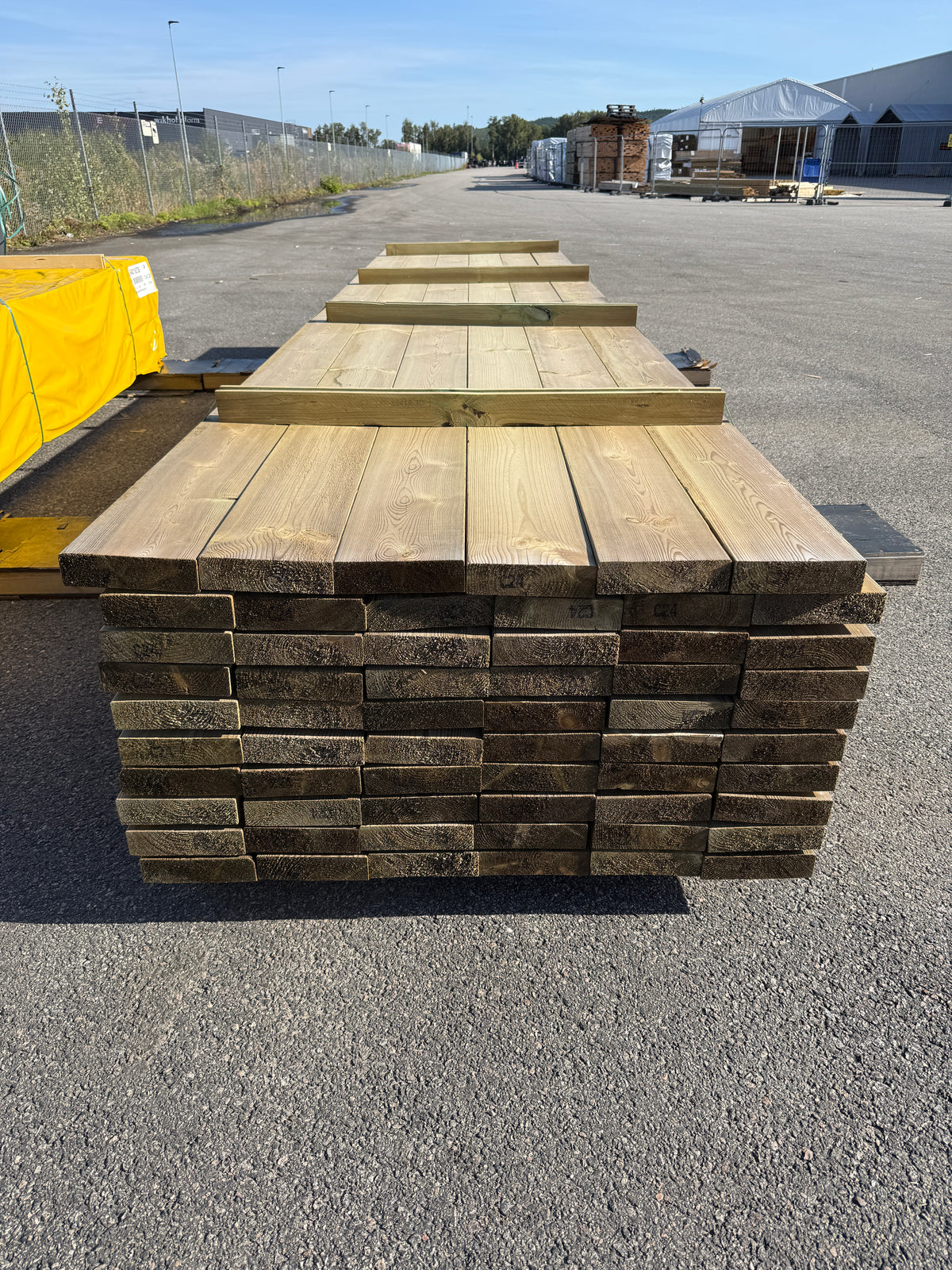 Paket Tryckimpregnerade Reglar 45x170mm 5,10m NTR-A, C24 60st