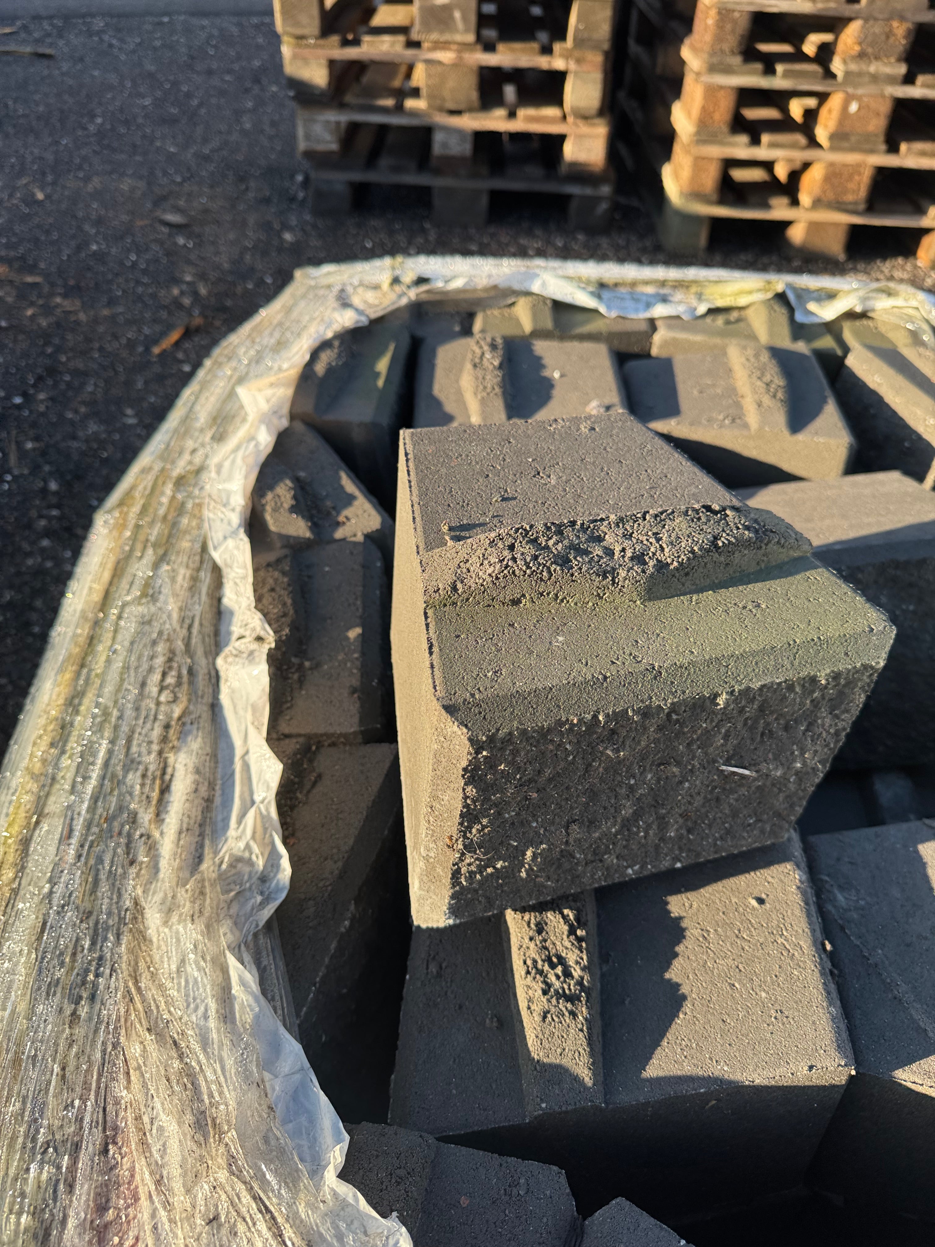 Parti Sten olika varianter – Grafit (7 pall)