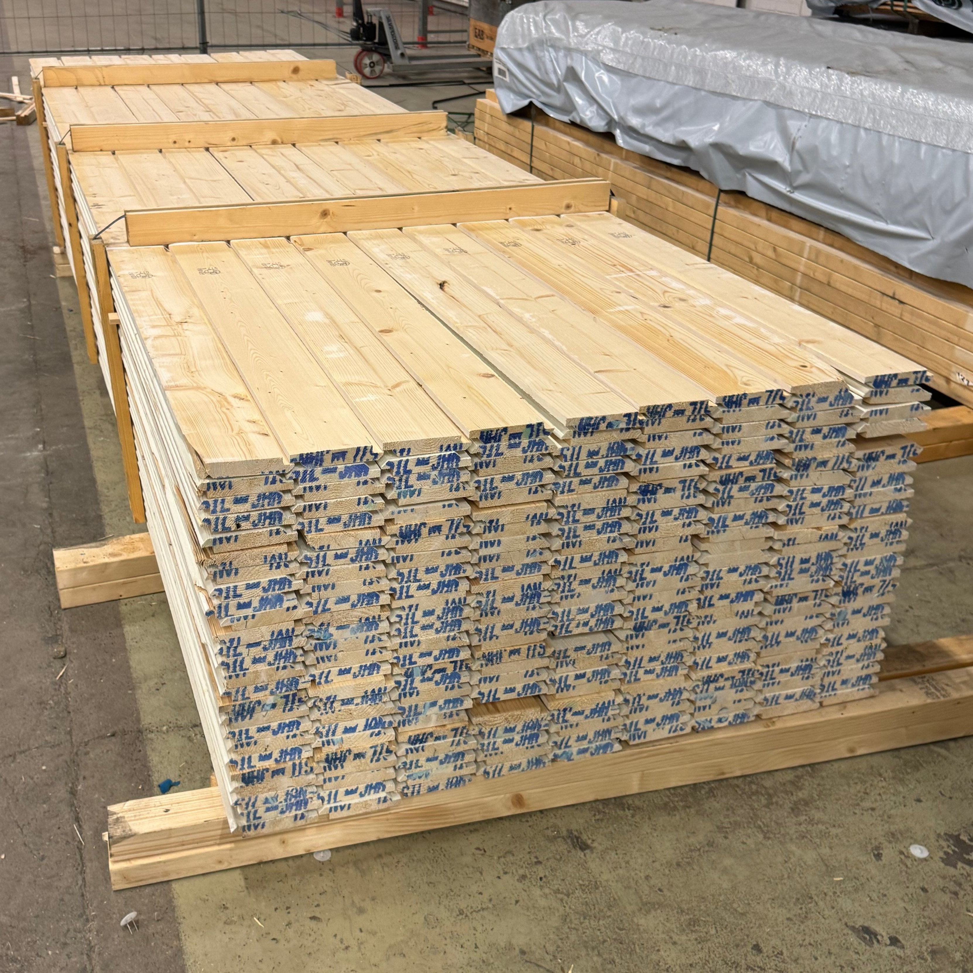 Paket Ytterpanel Dubbelfas Grundmålad 225st 3.90m