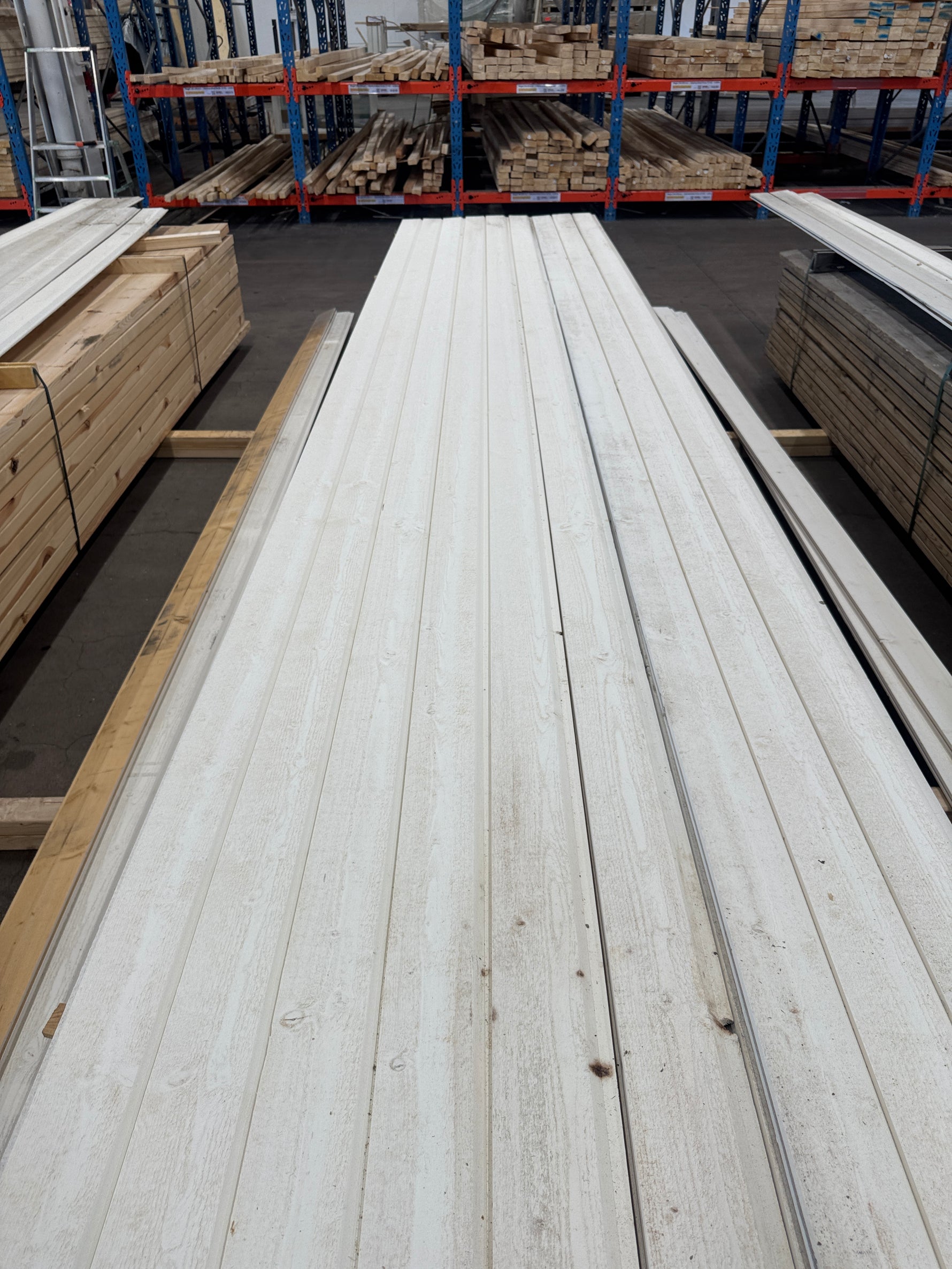 Paket Ytterpanel 22x120mm 5,385m – 220 st Vit