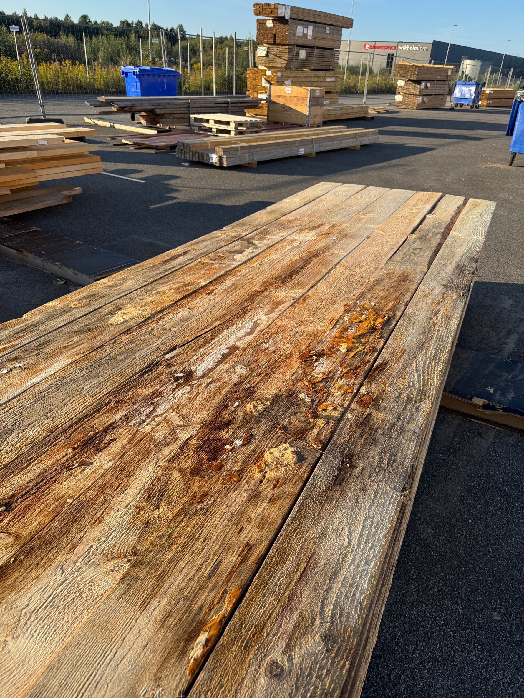 Paket Ohyvlade Reglar 50x150mm 4,00-5,40m 77st Gran