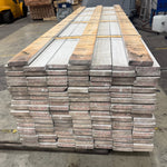 Paket Finsågad Panel 28x145mm- 4.20m, 129st vit/ljusgrå - Spirec