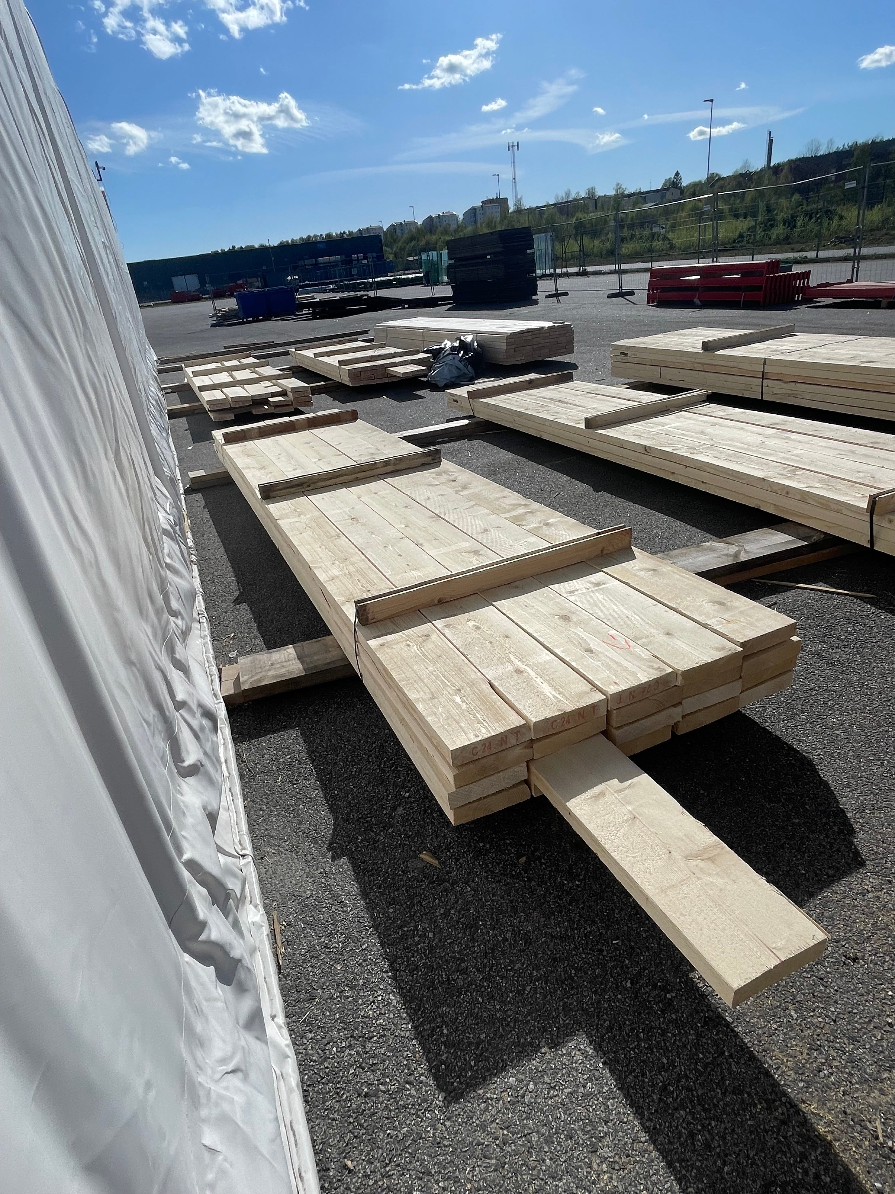 Paket Reglar Ohyvlade 47x200 mm – 4,50 m (19 st) + 5,10 m (1 st)