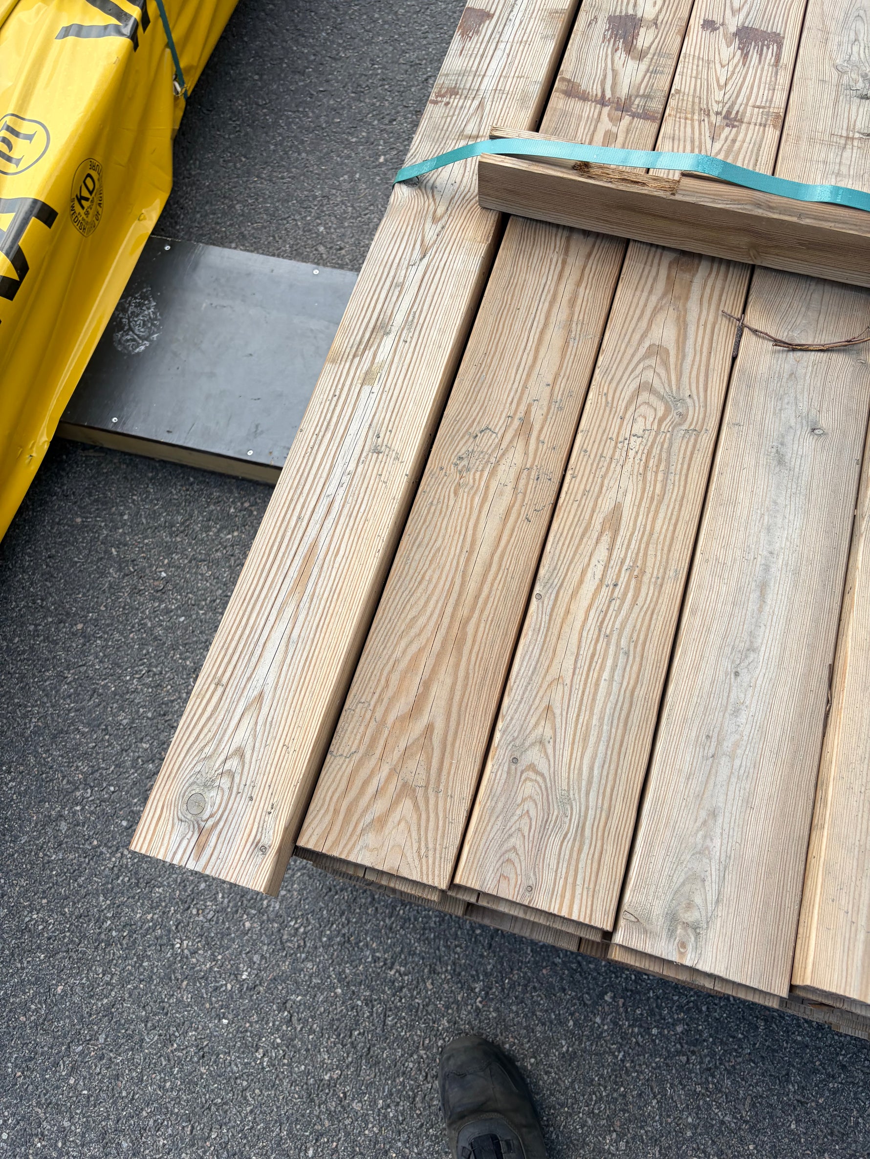 Paket Tryckimpregnerad Trall 28x120mm, 152st 4,80m (Brunimpregnerad)