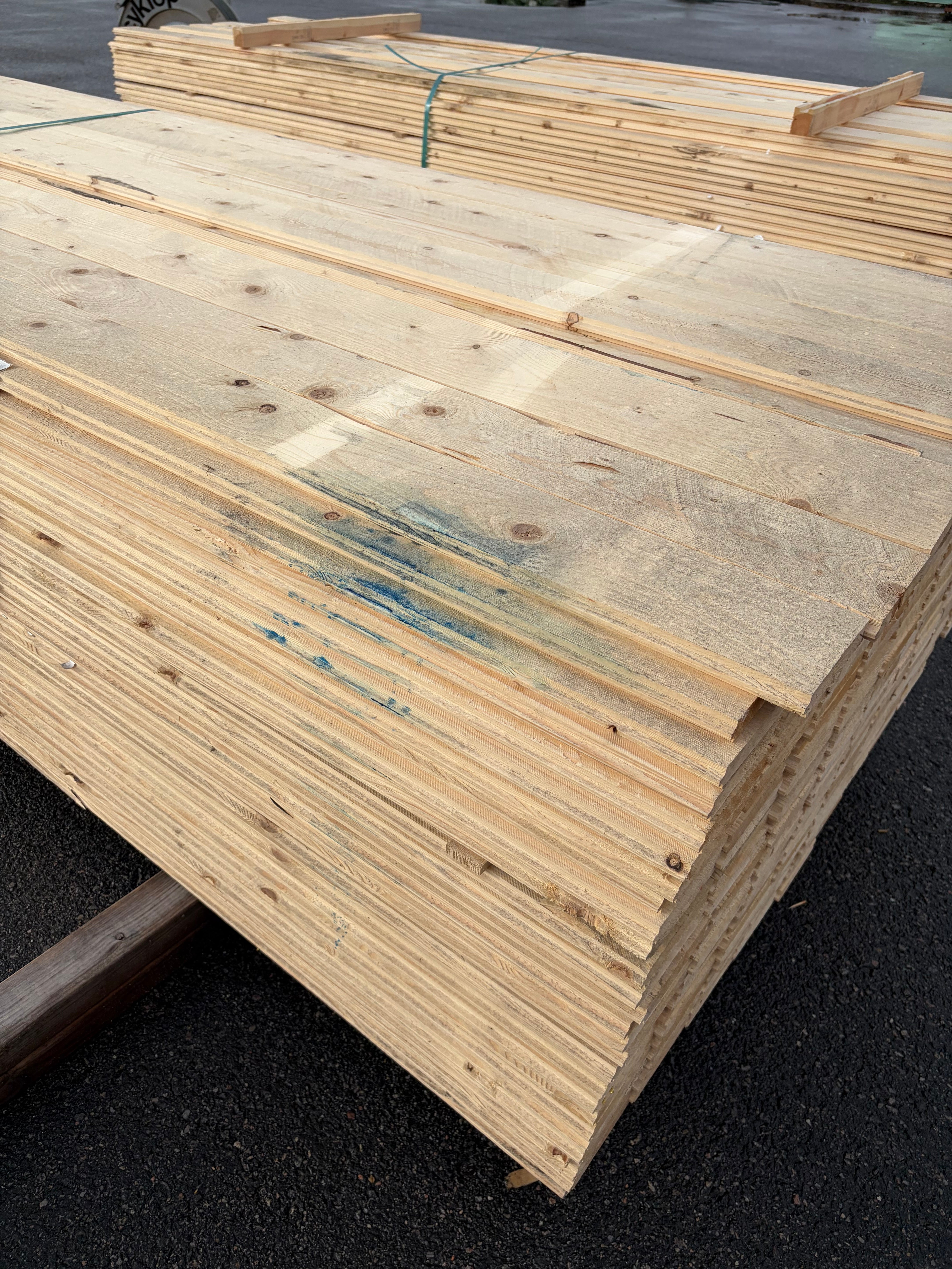 Paket Råspont 20x120 3,3 m 254 st