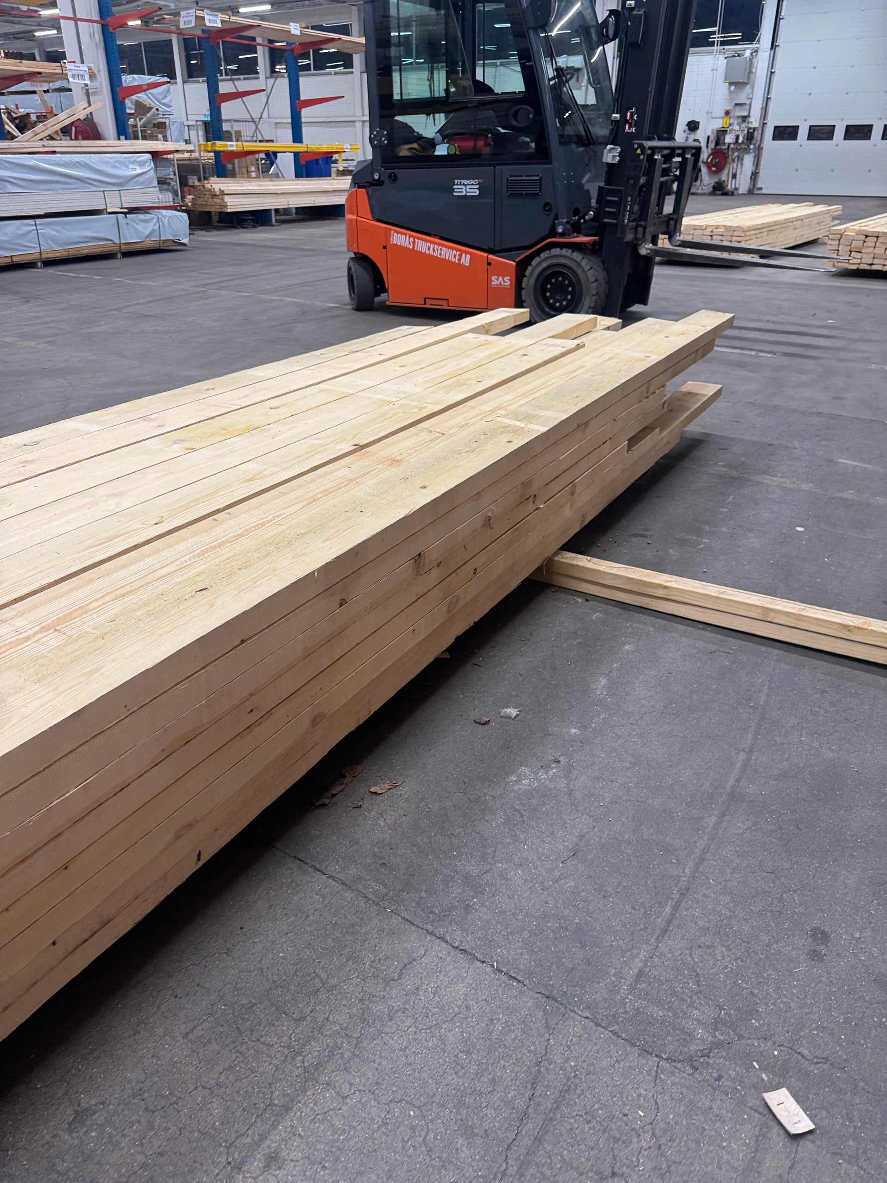 Paket Ohyvlade Reglar 50x150mm (4,20-5,40m) 56st- Furu