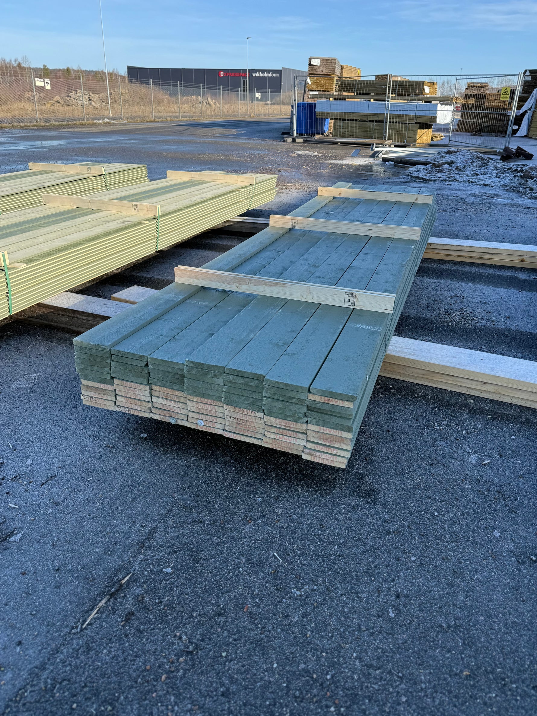 Paket Finsågade Brädor 21x145mm- 4.50m 82st - Spirec
