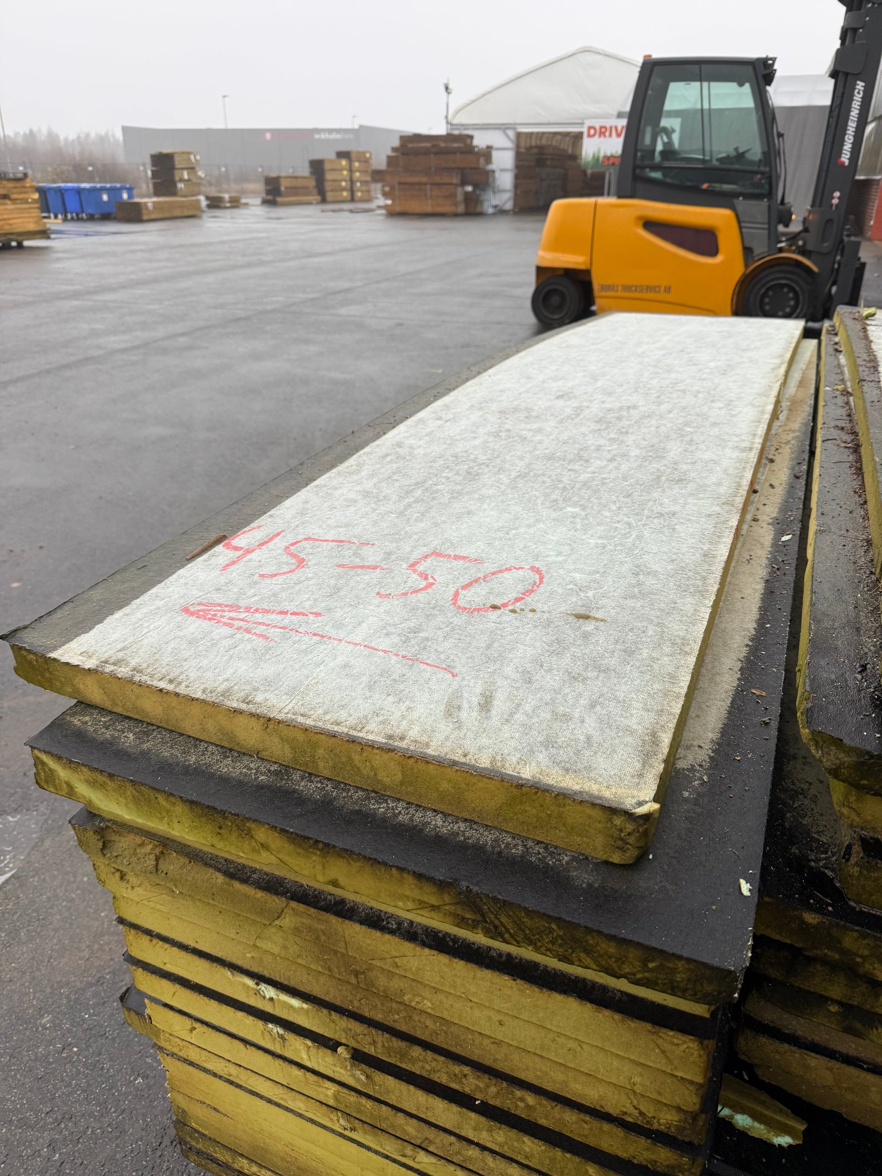 Paket PIR isolering, 76st- 600x2400mm (fallskivor) - Spirec
