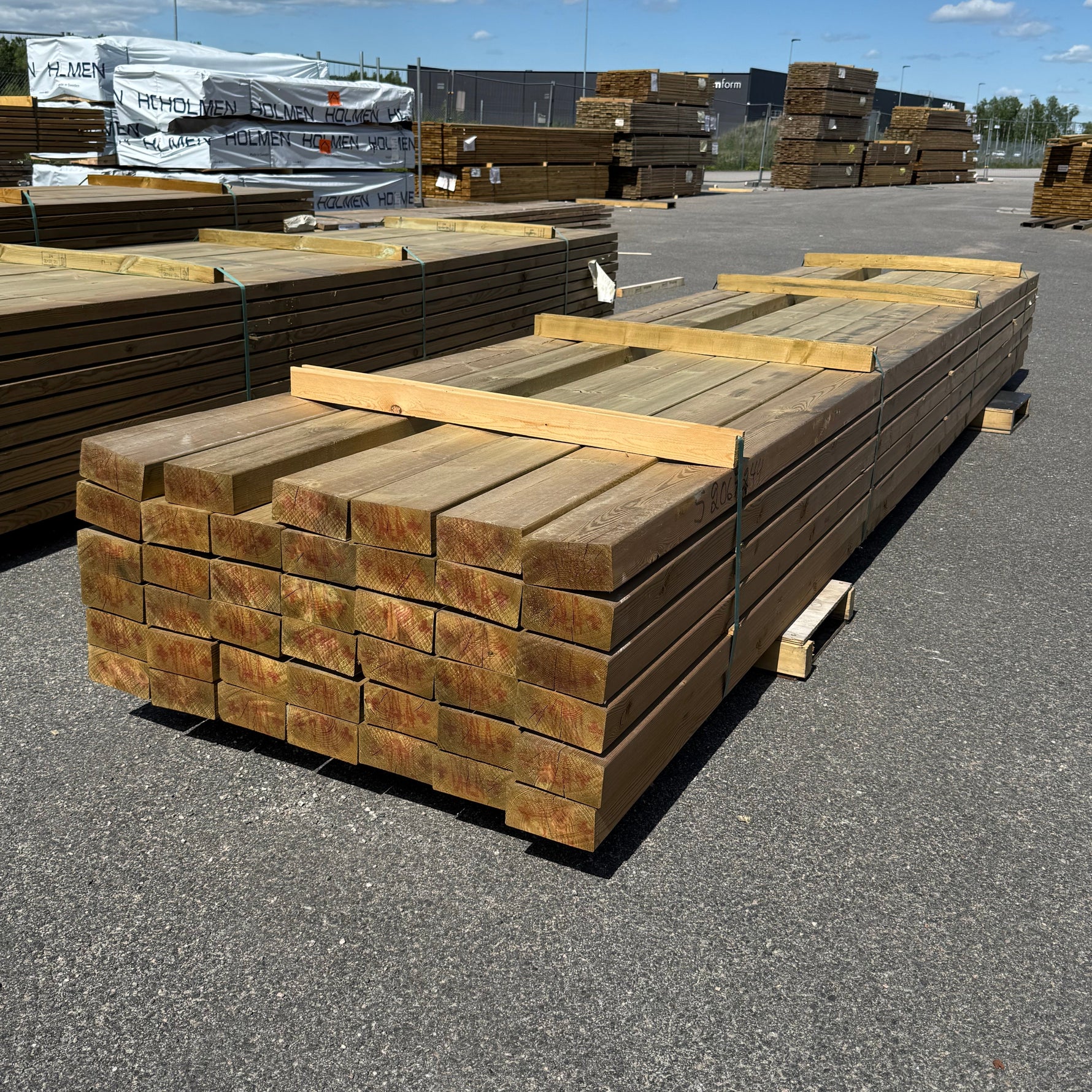 Paket ohyvlade Reglar 70x145mm 41st 4.80m (NTR A)