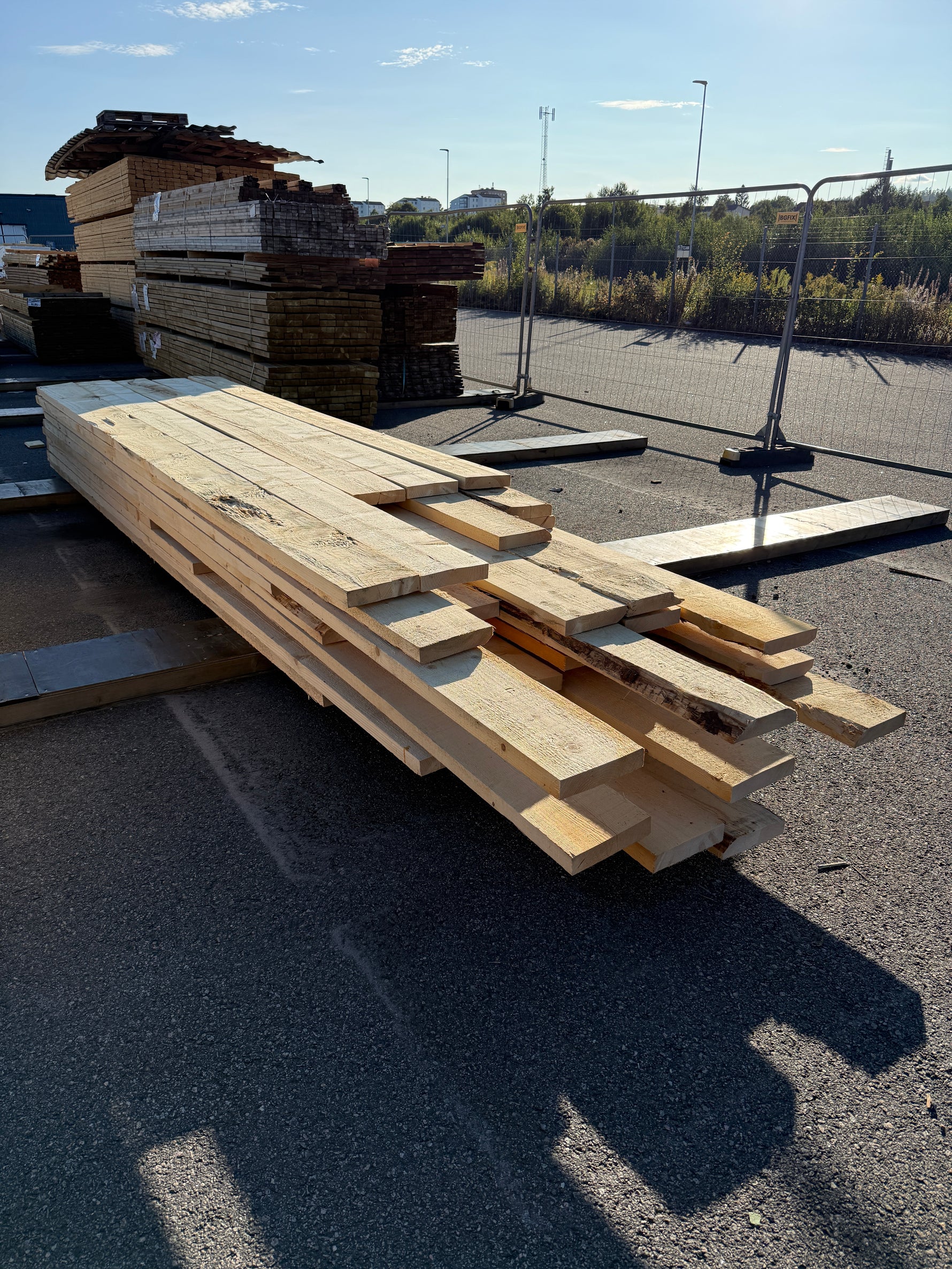 Paket Ohyvlade Reglar 47x225mm 50st (3.60-5.40m)
