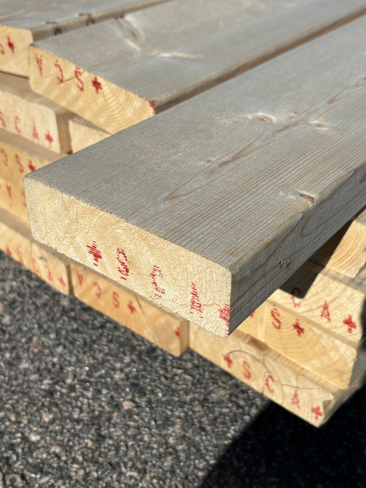 Paket Reglar 45x145mm 3,60m 33st Gran- C14