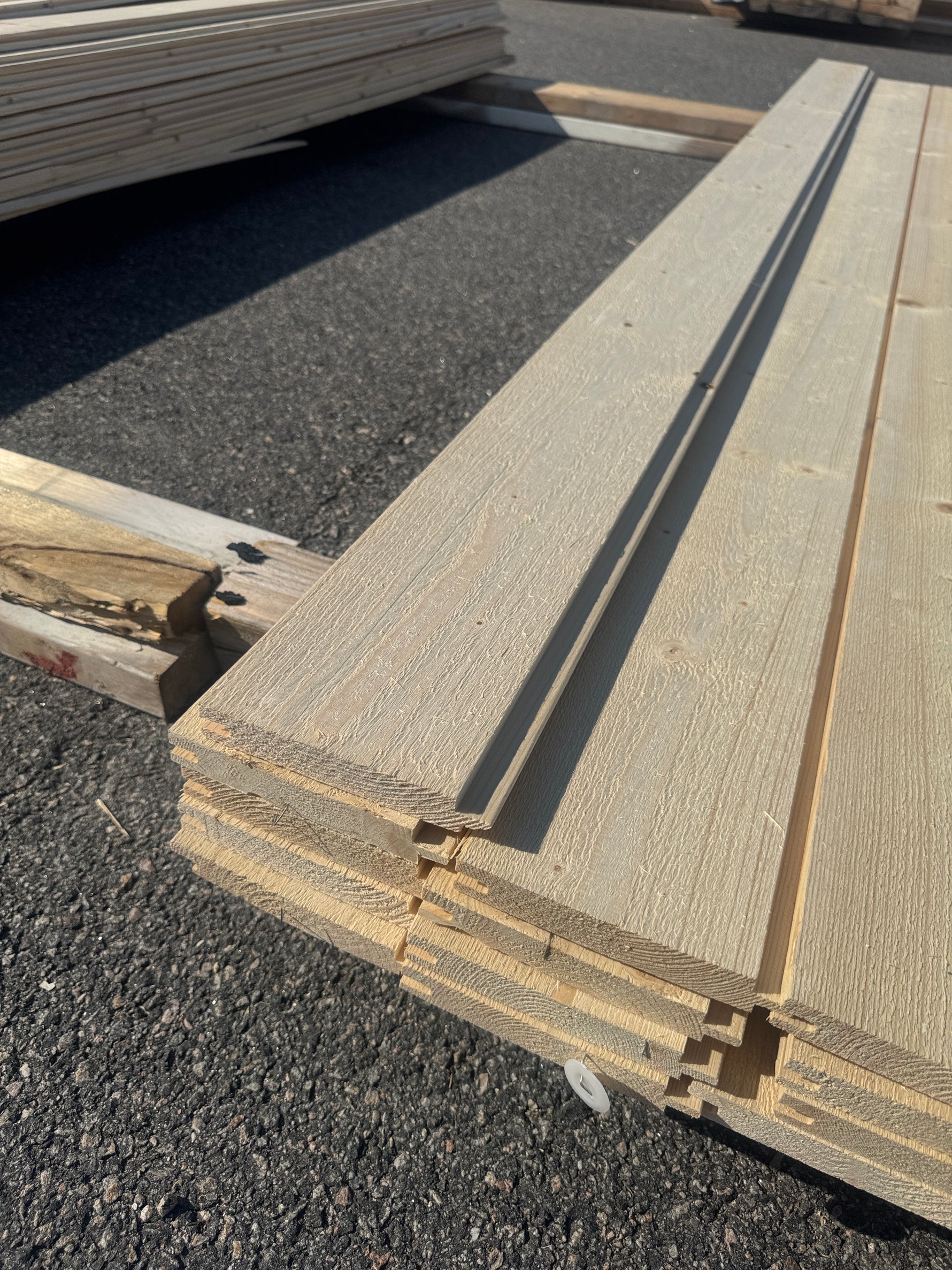 Paket Ytterpanel 22x145mm 2,70m 31st Obehandlad