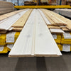 Paket Spårpanel 13x120mm – 135 st (4,40 m, furu, vitlasyr + lack)