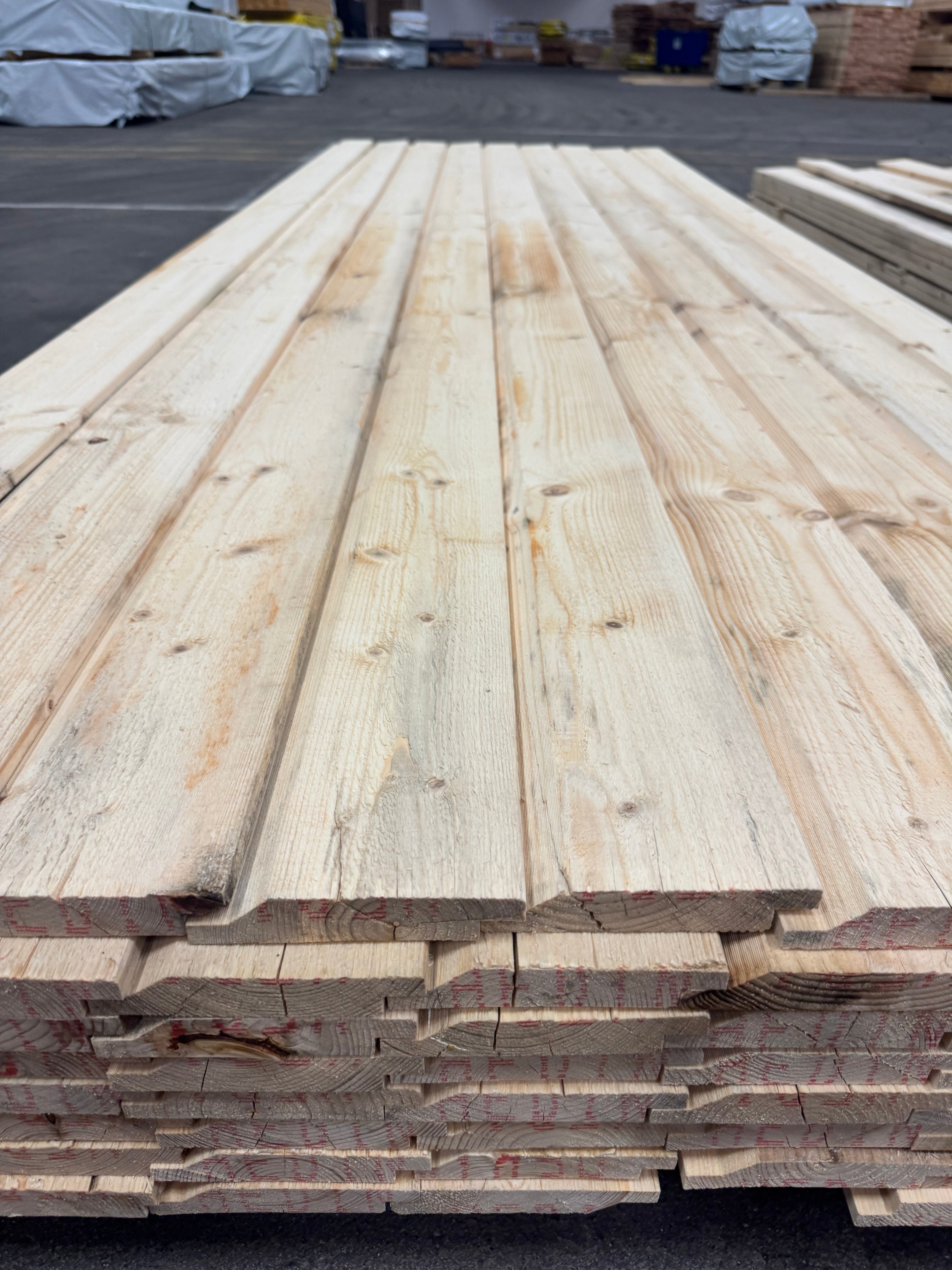 Paket Enkelfas fals 22x120mm 72st 3.0m Mögel