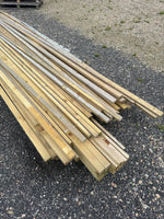 Paket Impregnerad Läkt 25x36/25x48mm – 3,60/4,20/4,80m