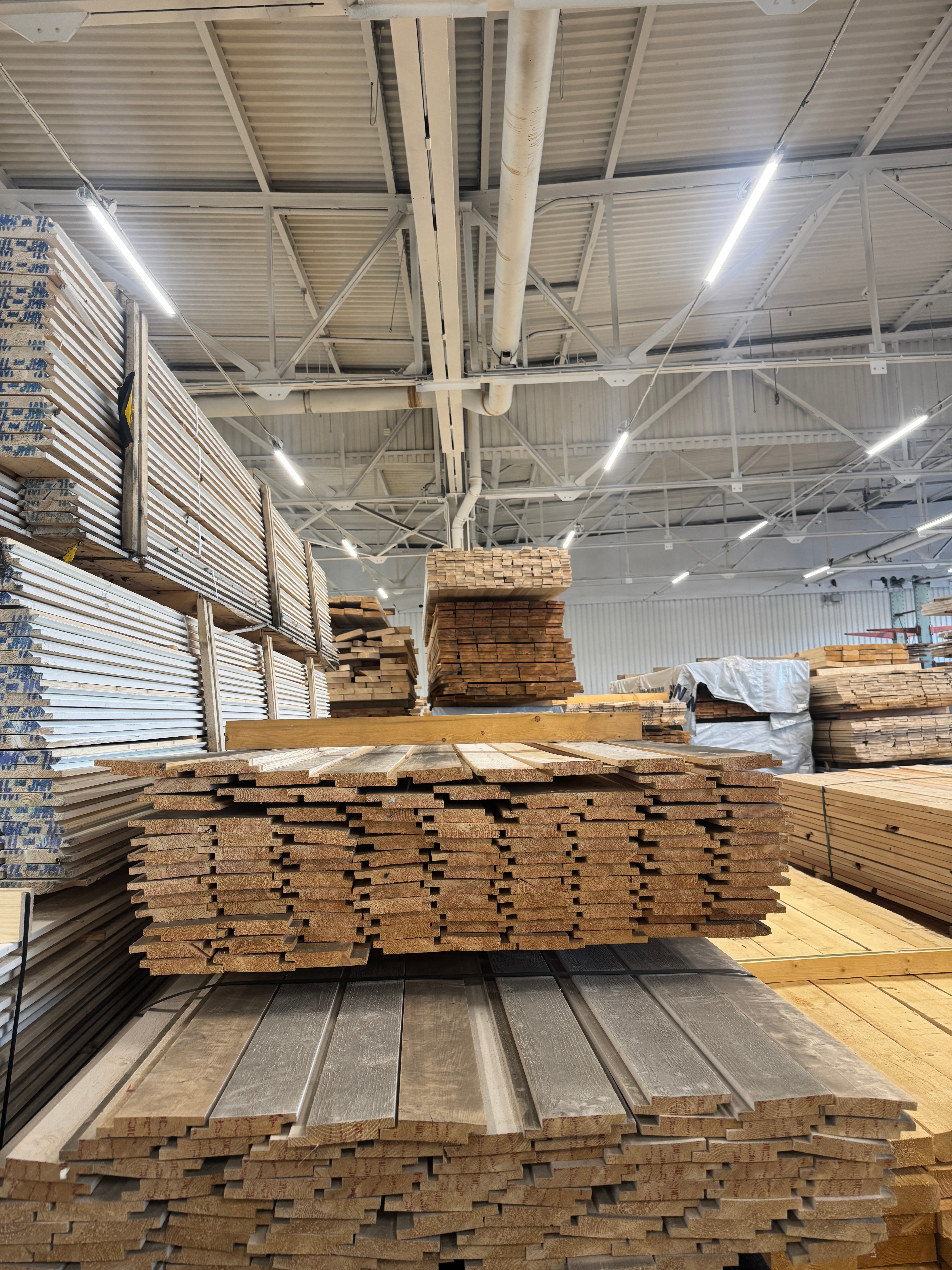 Paket Ytterpanel 22x120mm 111st 4.20m – Obehandlad Gran
