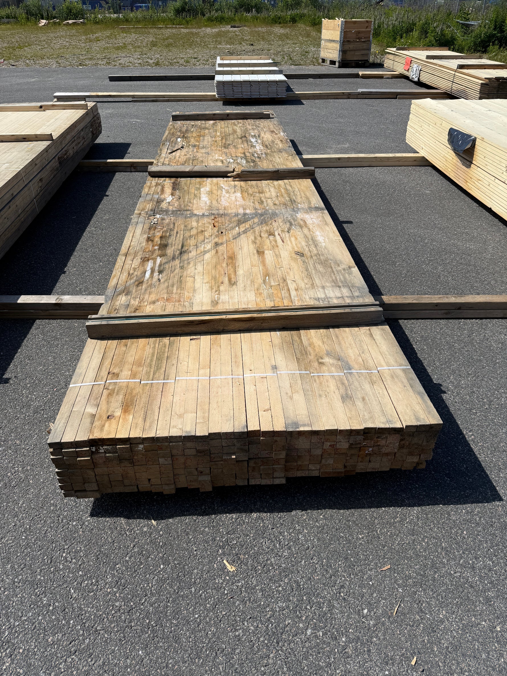 Paket Läkt 25x36mm, 240st 4.80m Mögel/Fuktskadat