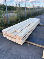 Paket Ohyvlade Reglar 47x248mm (3,30–3,60m) 28st Gran