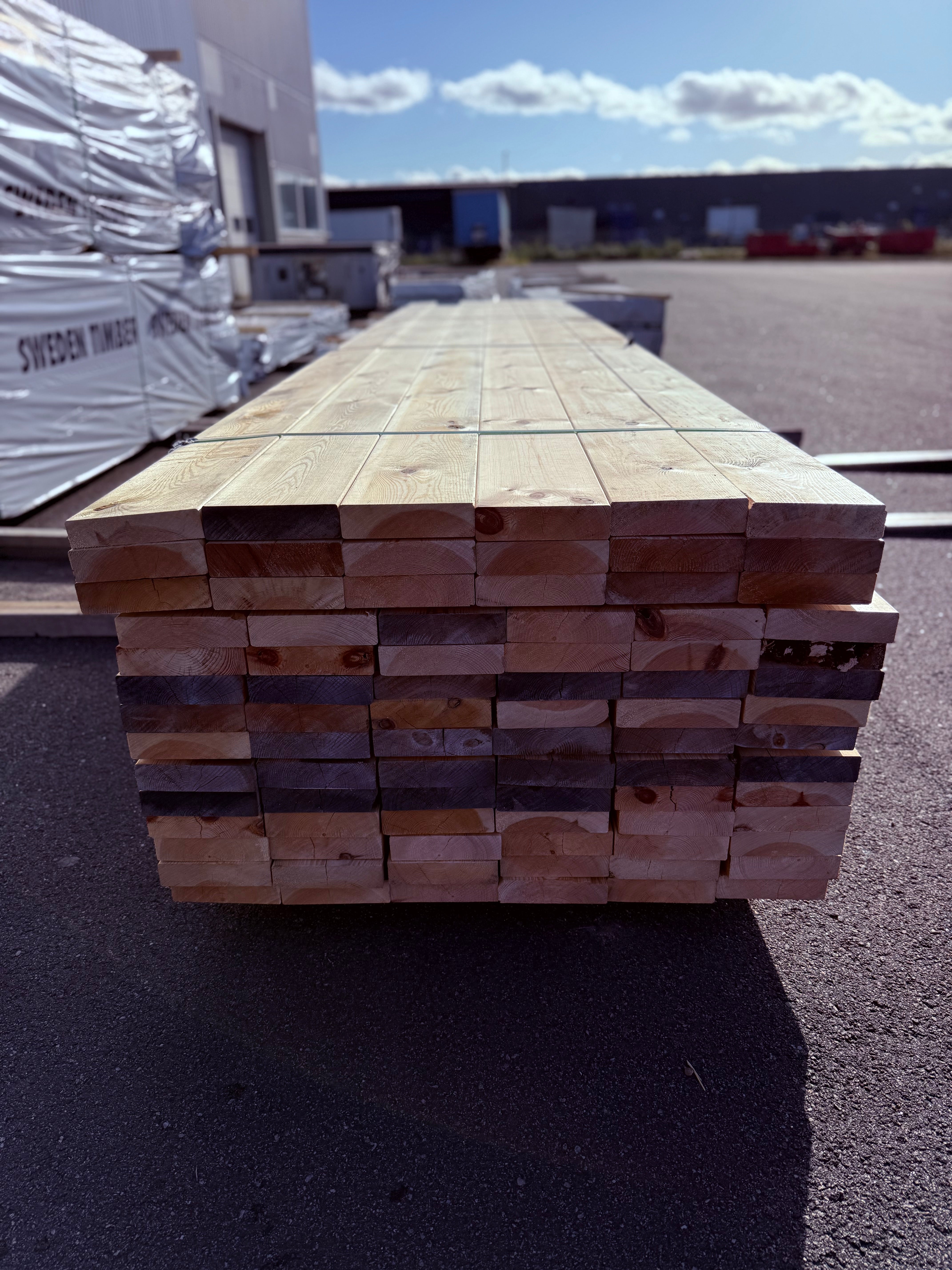 Paket Reglar 45x170 – 84 st (4,80 m, furu)