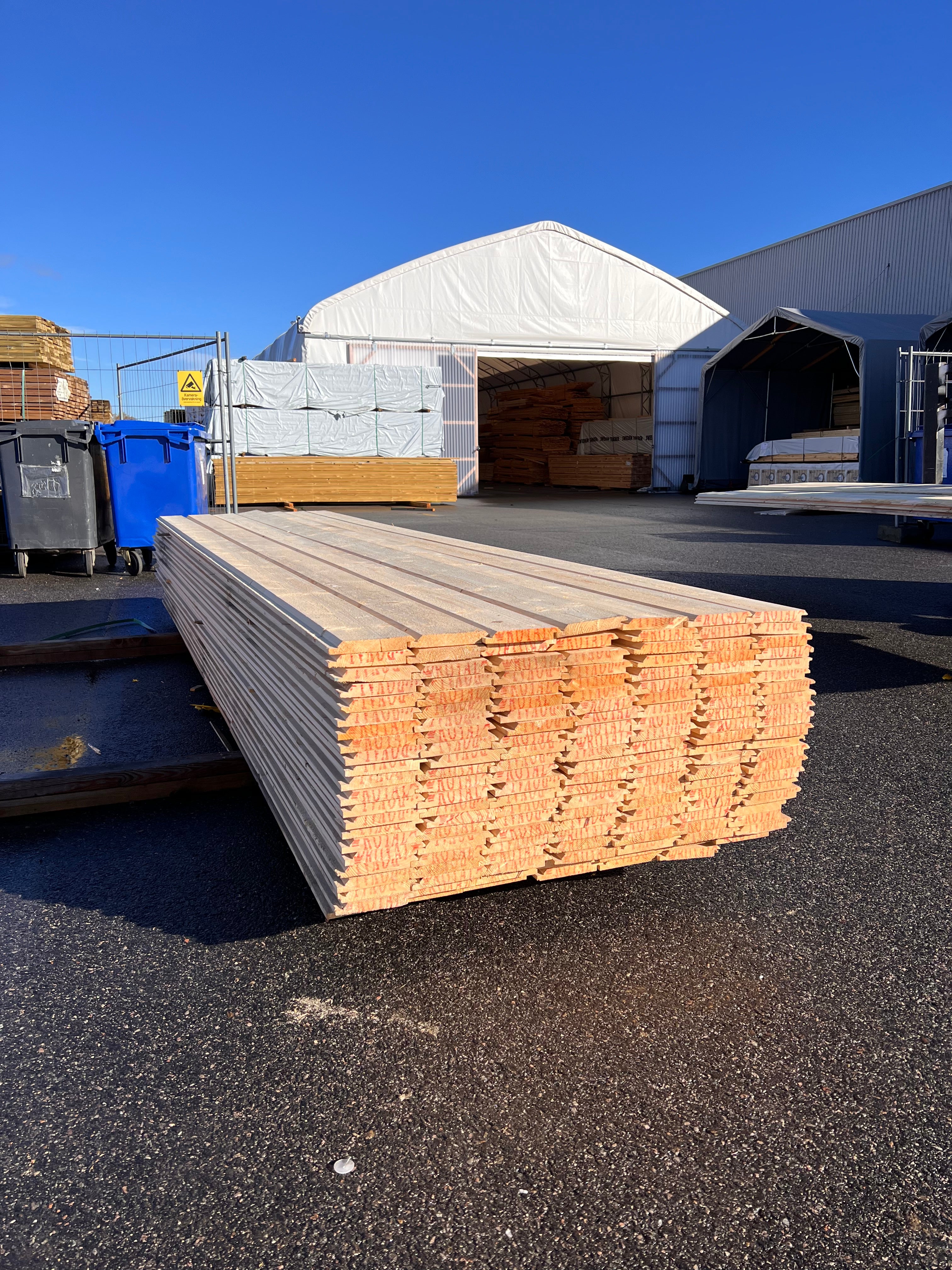 Paket Dubbelfas Halvspont 22x145mm, 154st 4,20m (Obehandlad)