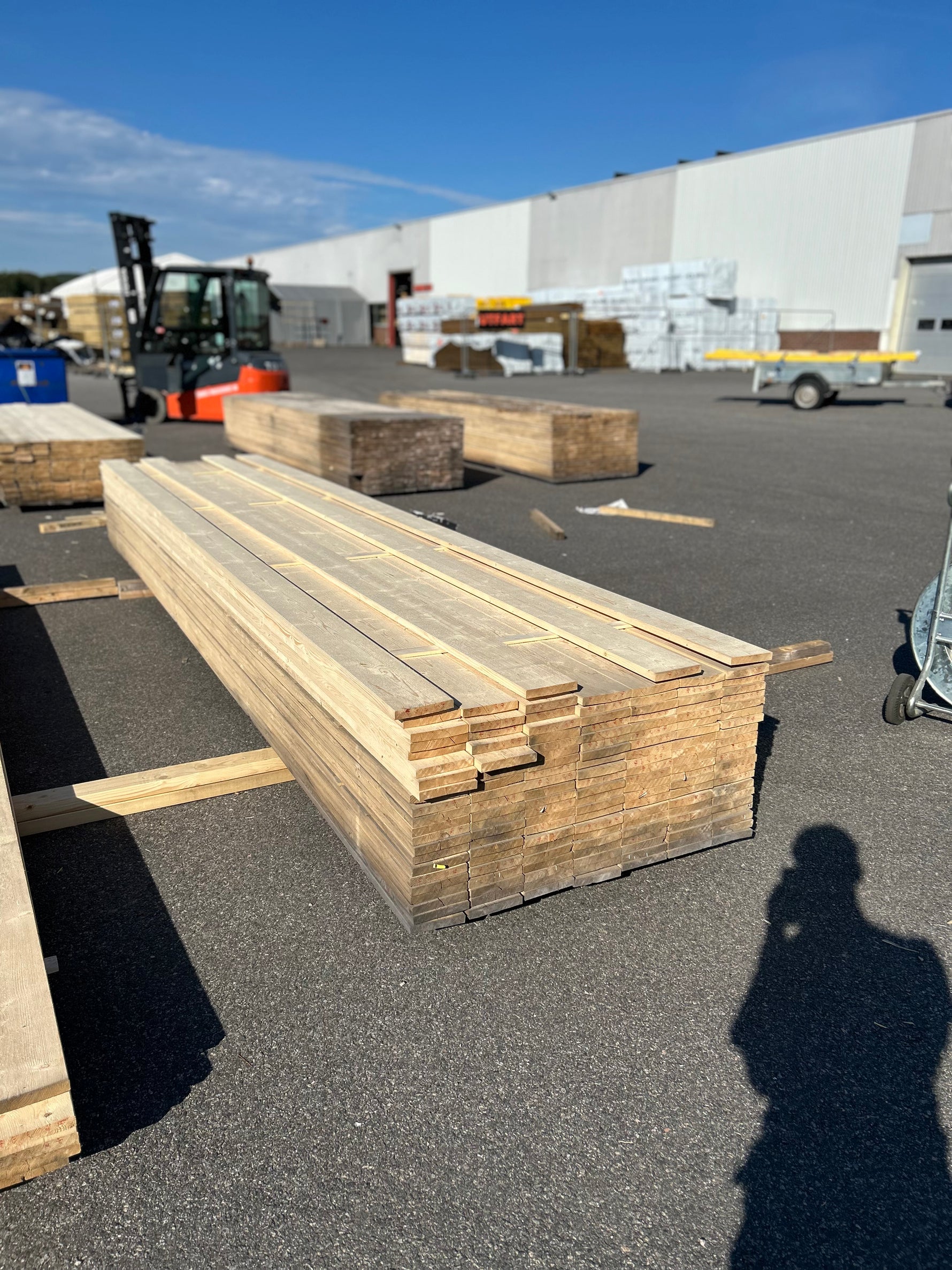 Paket Finsågade Brädor 22x145mm, 151st 4.80m Obehandlad
