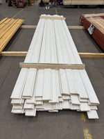 Paket Ytterpanel Dubbelfas Fals 22x120mm 4,50m – 53 st Vit