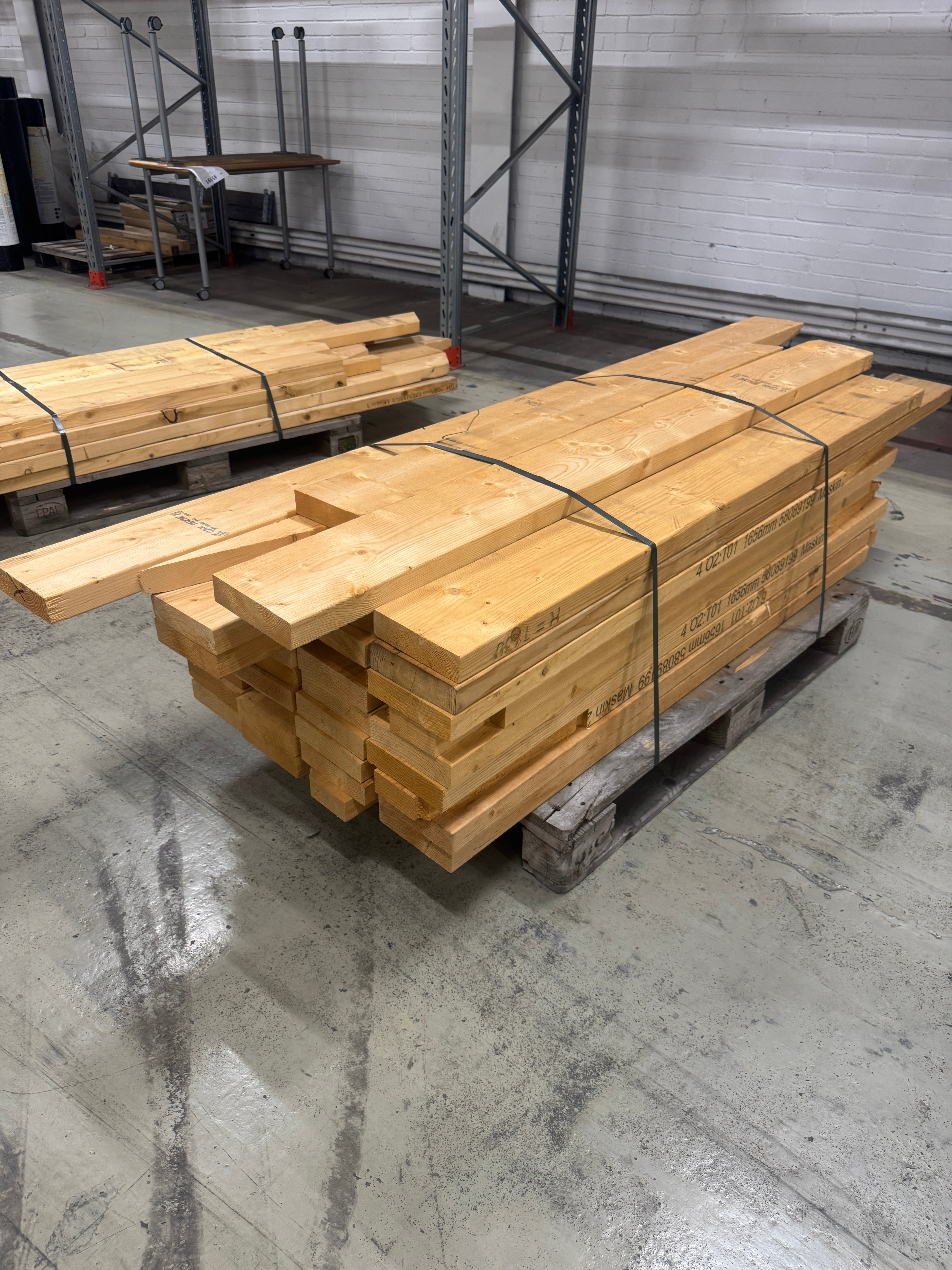 Paket Virke Kortbitar 45x170 – 38 st (1,30–2,15 m, gran)