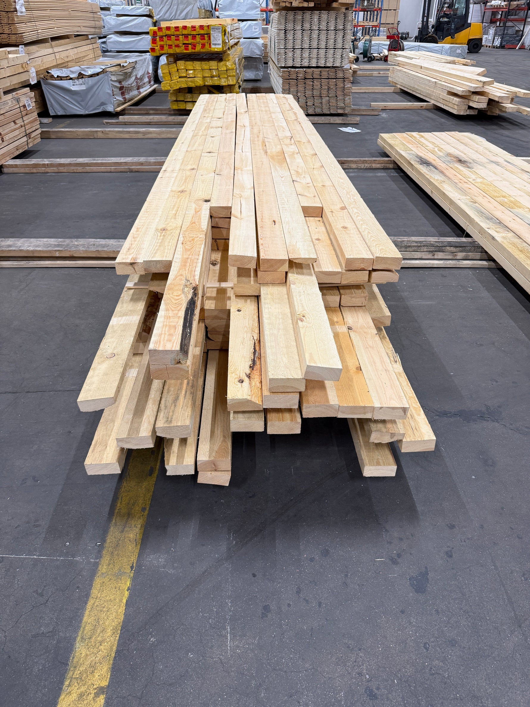 Paket Ohyvlade Reglar 47x100mm (4.20-5.40m) 100st- Furu