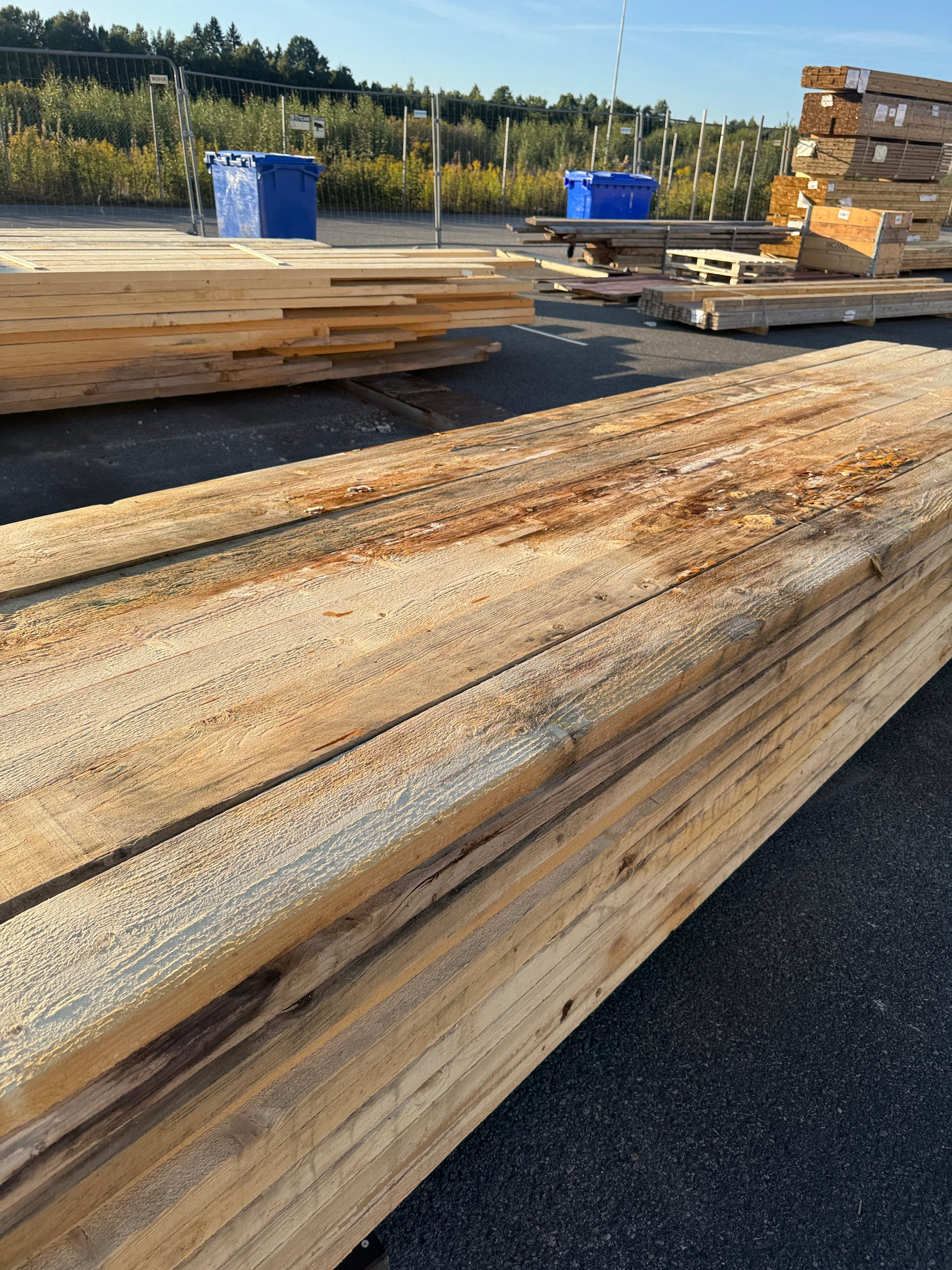 Paket Ohyvlade Reglar 50x150mm 4,00-5,40m 77st Gran