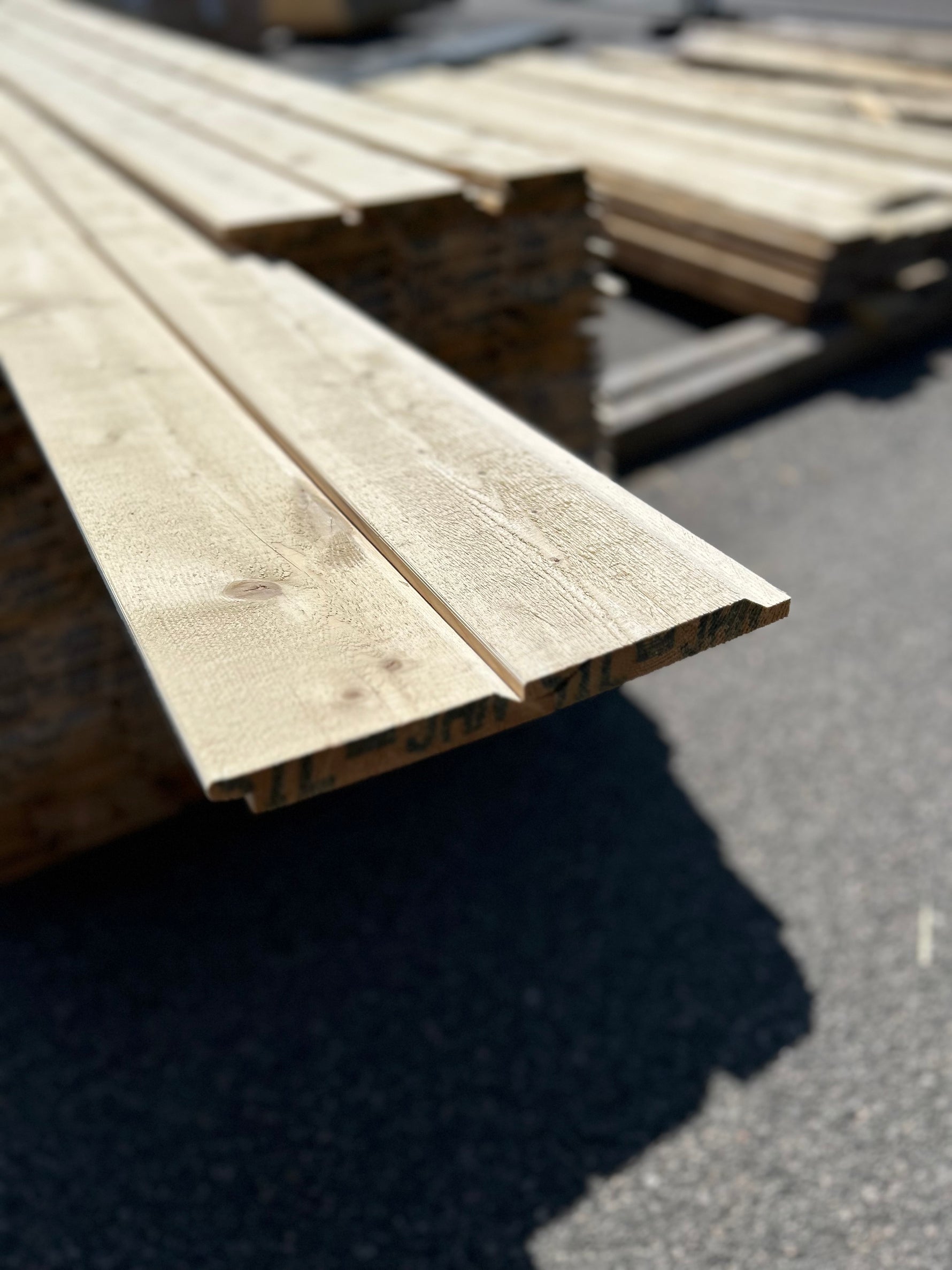 Paket Enkelfas Halvspont 22x145mm 3.90m 194st Obehandlad