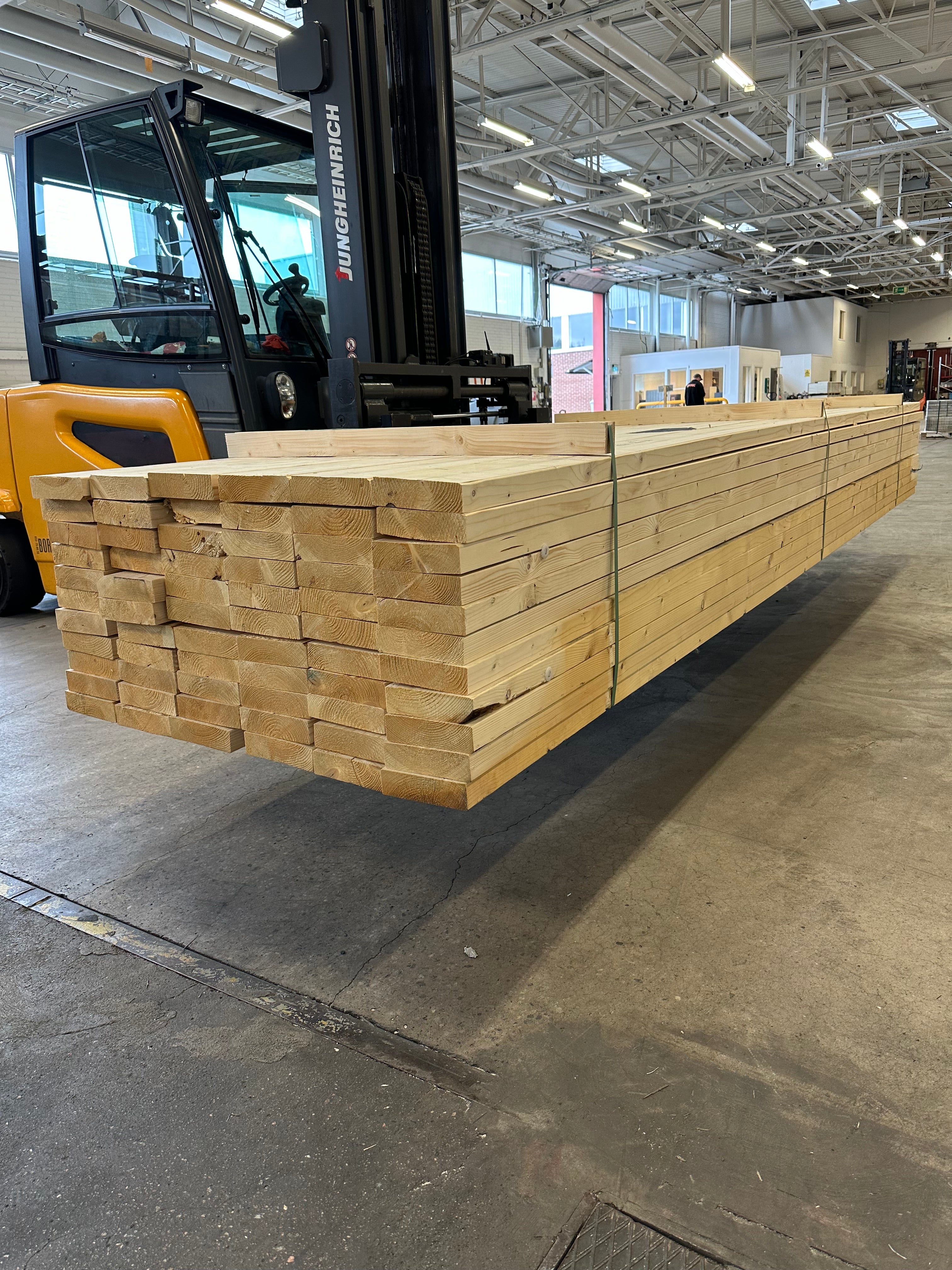 Paket Reglar 45x170 4.80m 66 st C24, Felhyvlat
