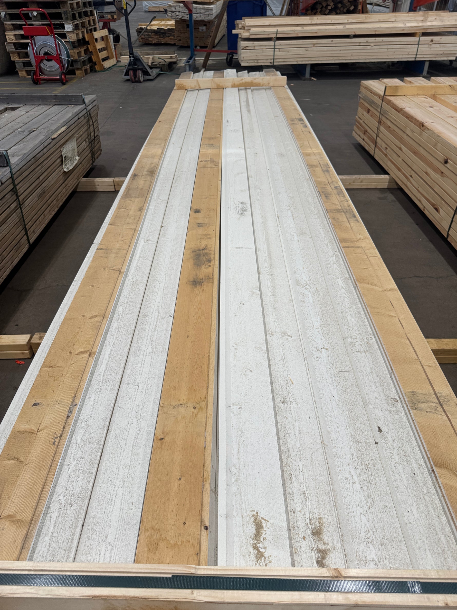 Paket Ytterpanel 22x120mm 5,385m – 220 st Vit