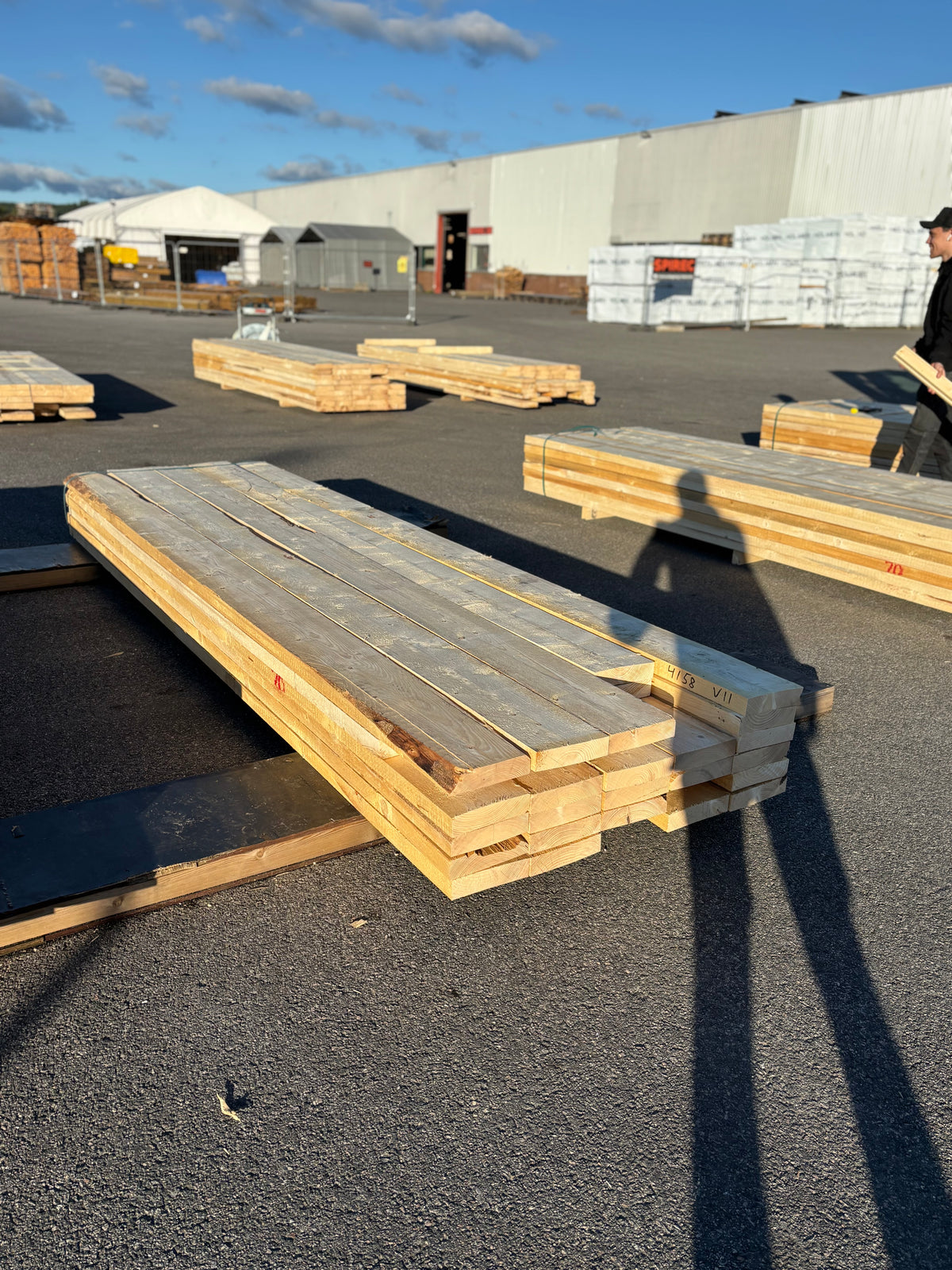 Paket Ohyvlade Reglar 47x200mm (3,30–3,60m) 30st Gran