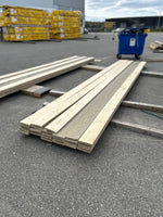 Paket Finsågade Brädor 22x170mm 5,40m 28st Lasyr