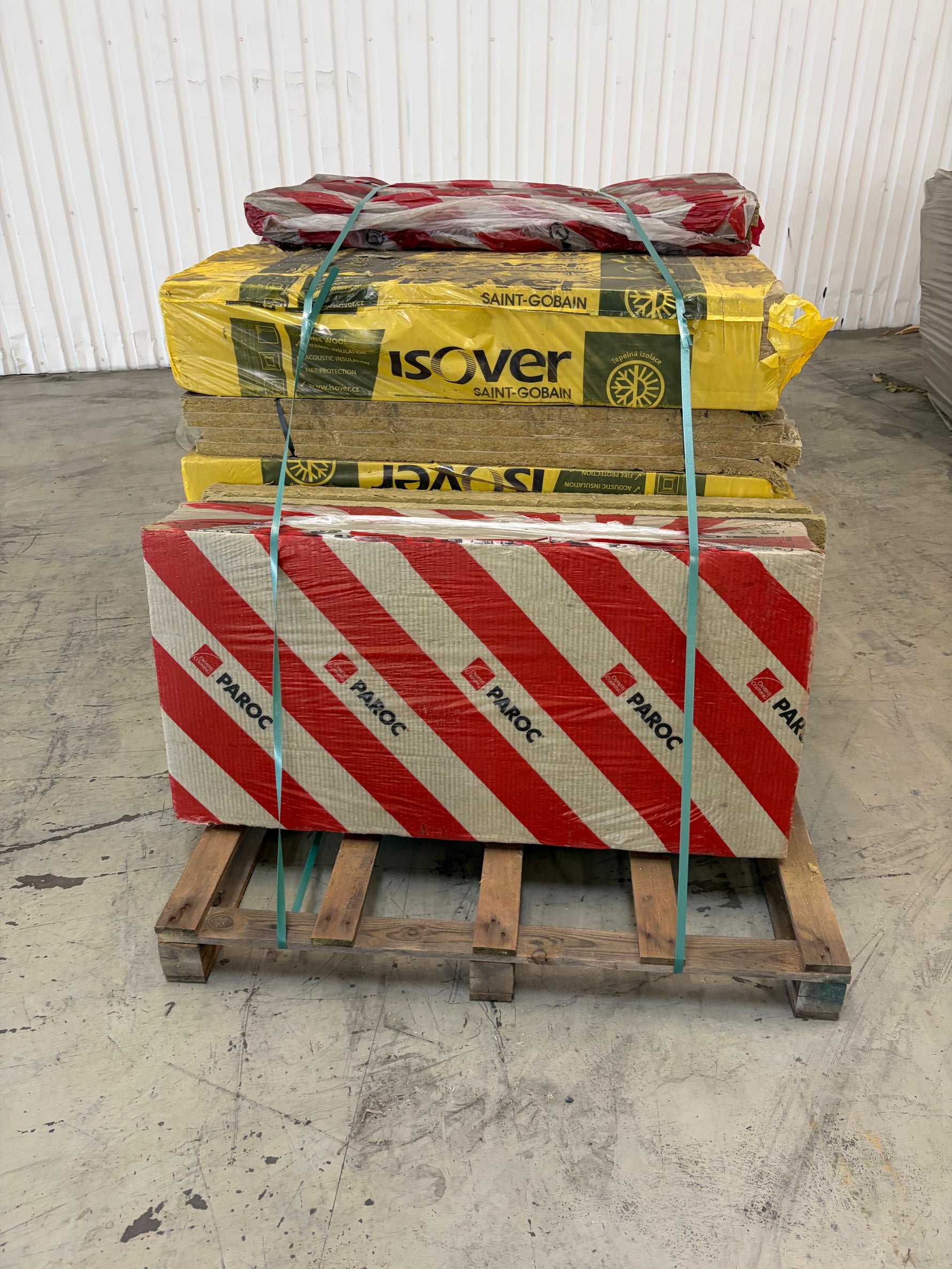 Pall Isolering – Blandade Sorter & Dimensioner