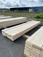 Paket Finsågade Brädor 28x195mm 4,20m 47st Obehandlade