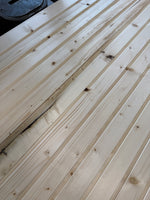 Bastupanel 12x70mm- 2,40m (Säljs per bunt) 1,2kvm- Andra Sortering
