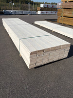Paket Finsågad ytterpanel 22×145 mm 4,50 m – Vit Grundmålad, 126 st