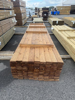 Paket Brunimpregnerad Trall 28x120mm 4.80m 153st Andra- sortering