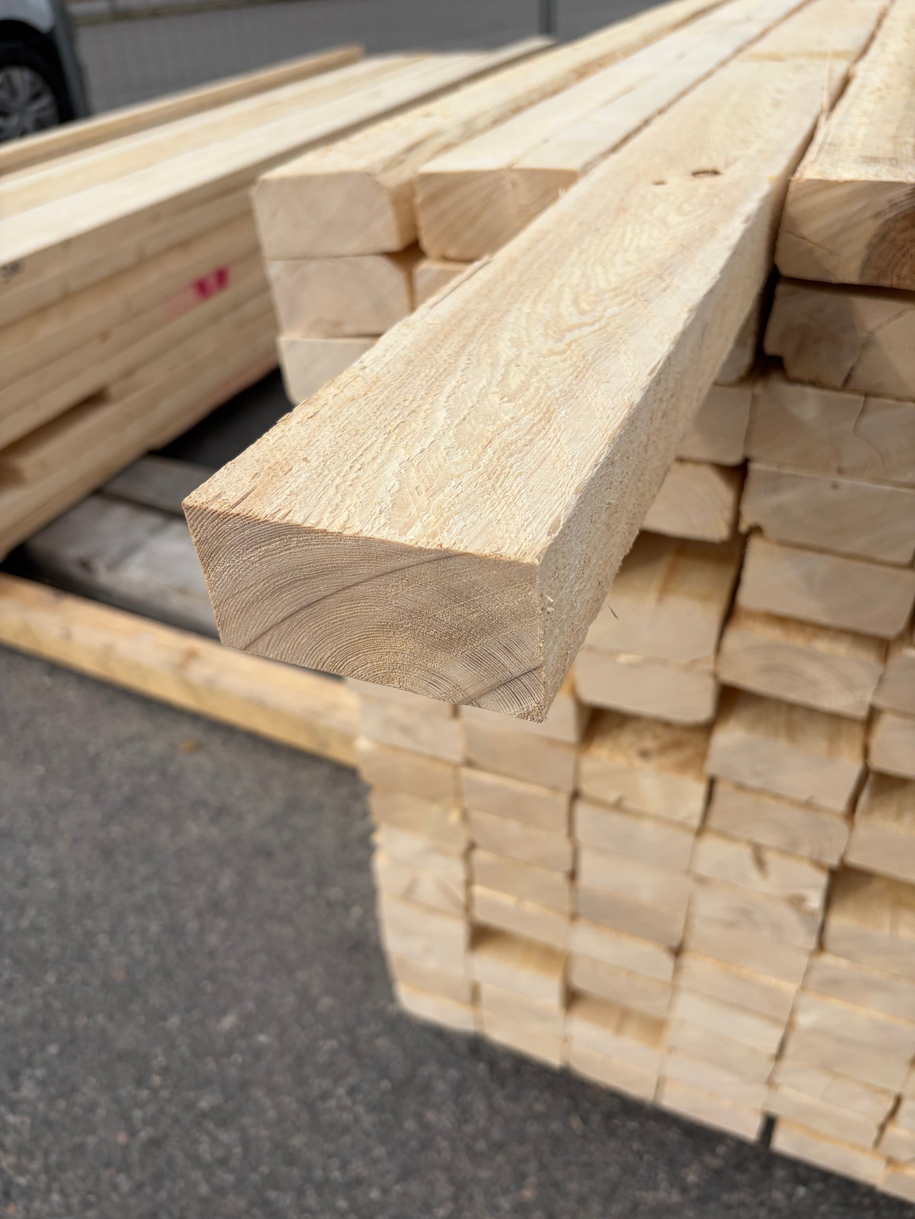 Paket Ohyvlade Reglar 45x90mm, 187st (2,7–3,6m)