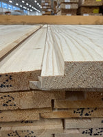 FOTAD PÅ HYVLADE SIDAN ISTÄLLET FÖR FINSÅGADE SIDAN Paket spontad panel 22x120 4,20 m 89 st - Spirec